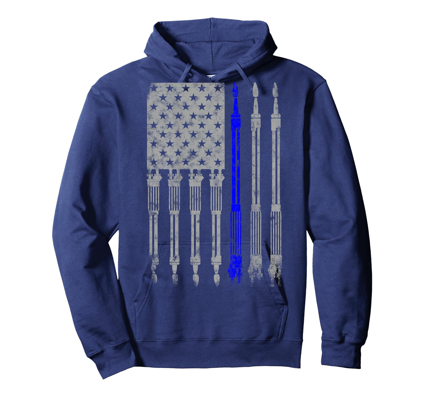 Welder Blue line American Flag Shirt USA Patriotic Welder T-Shirt
