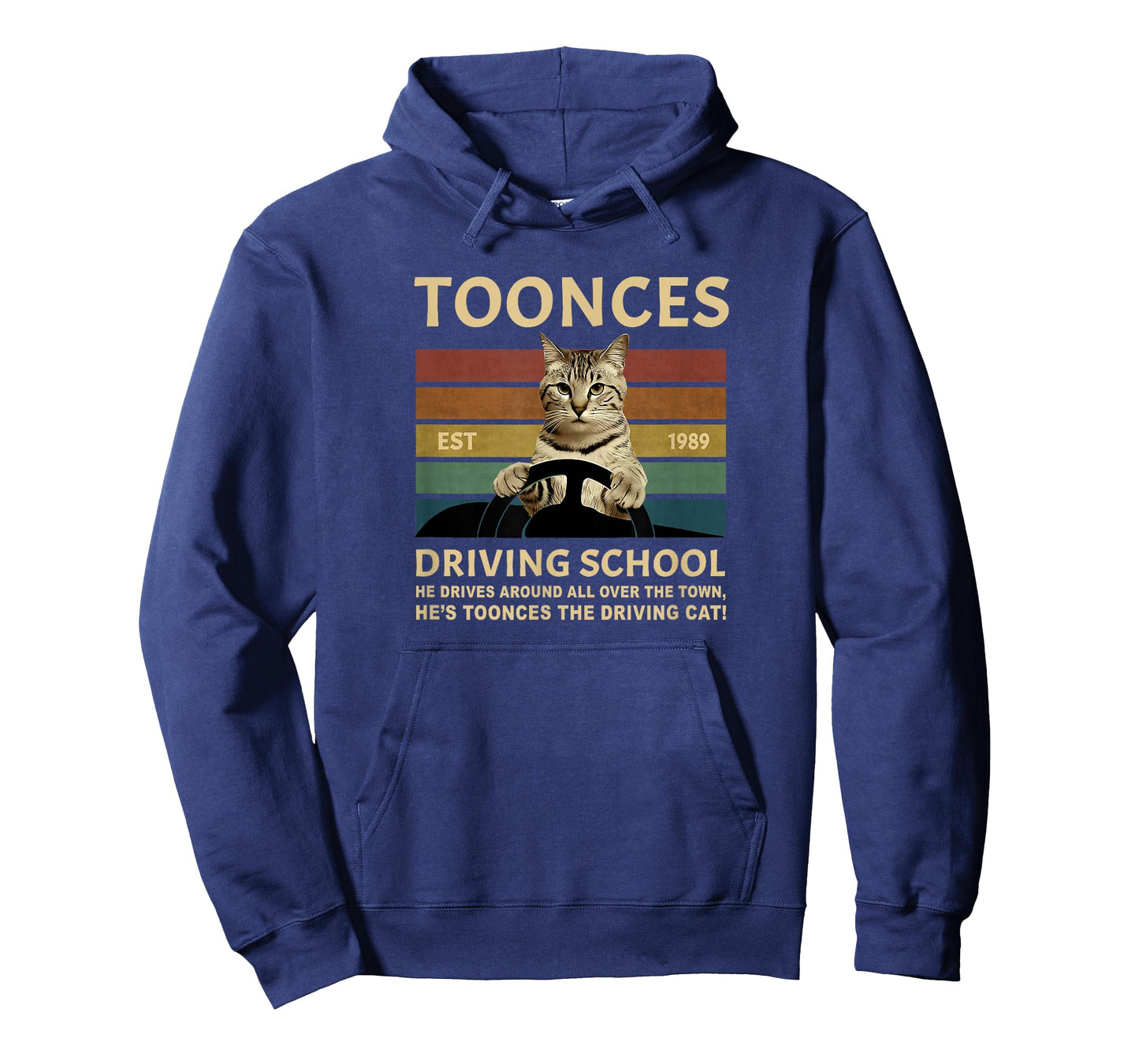 Toonces Driving School Est. 1989 - The Driving Cat T-Shirt