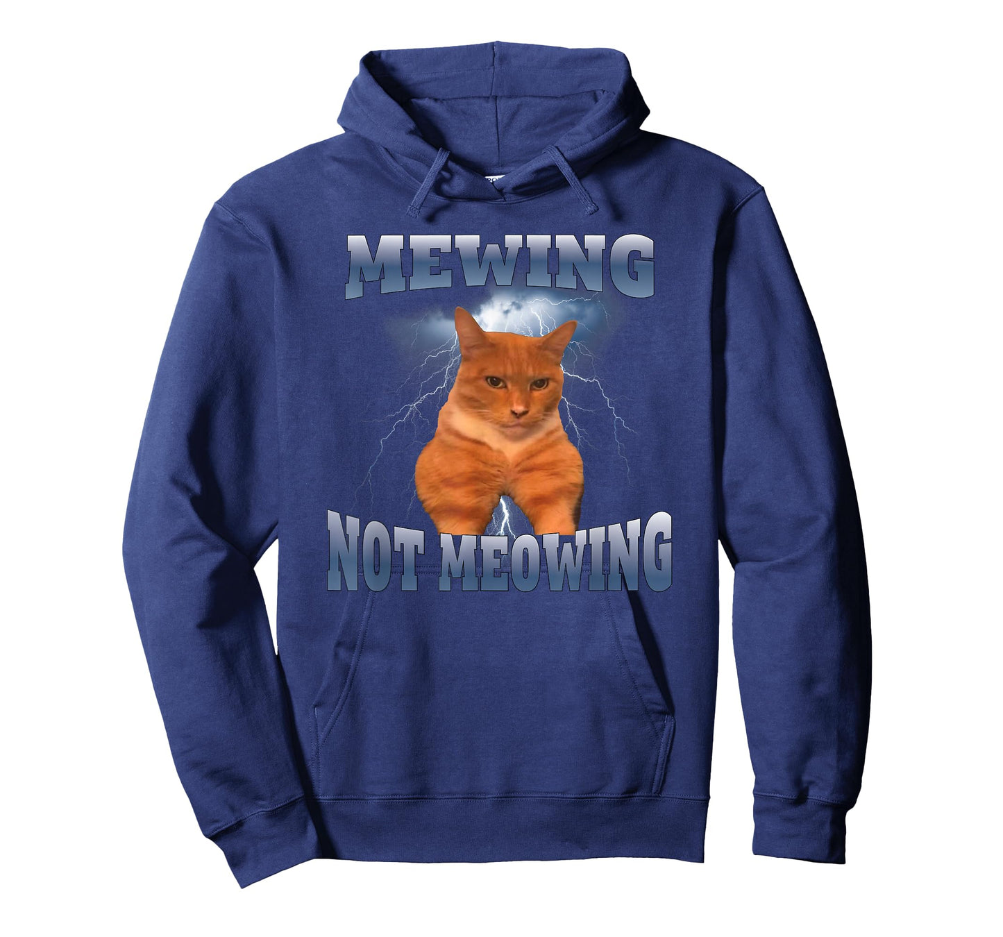 Mewing Not Meowing Funny T-Shirt