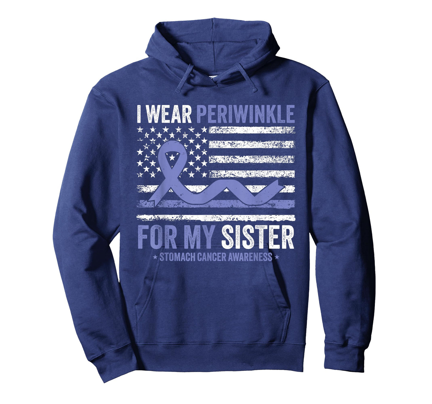 I Wear Periwinkle For My Sister Stomach Cancer Awareness T-Shirt