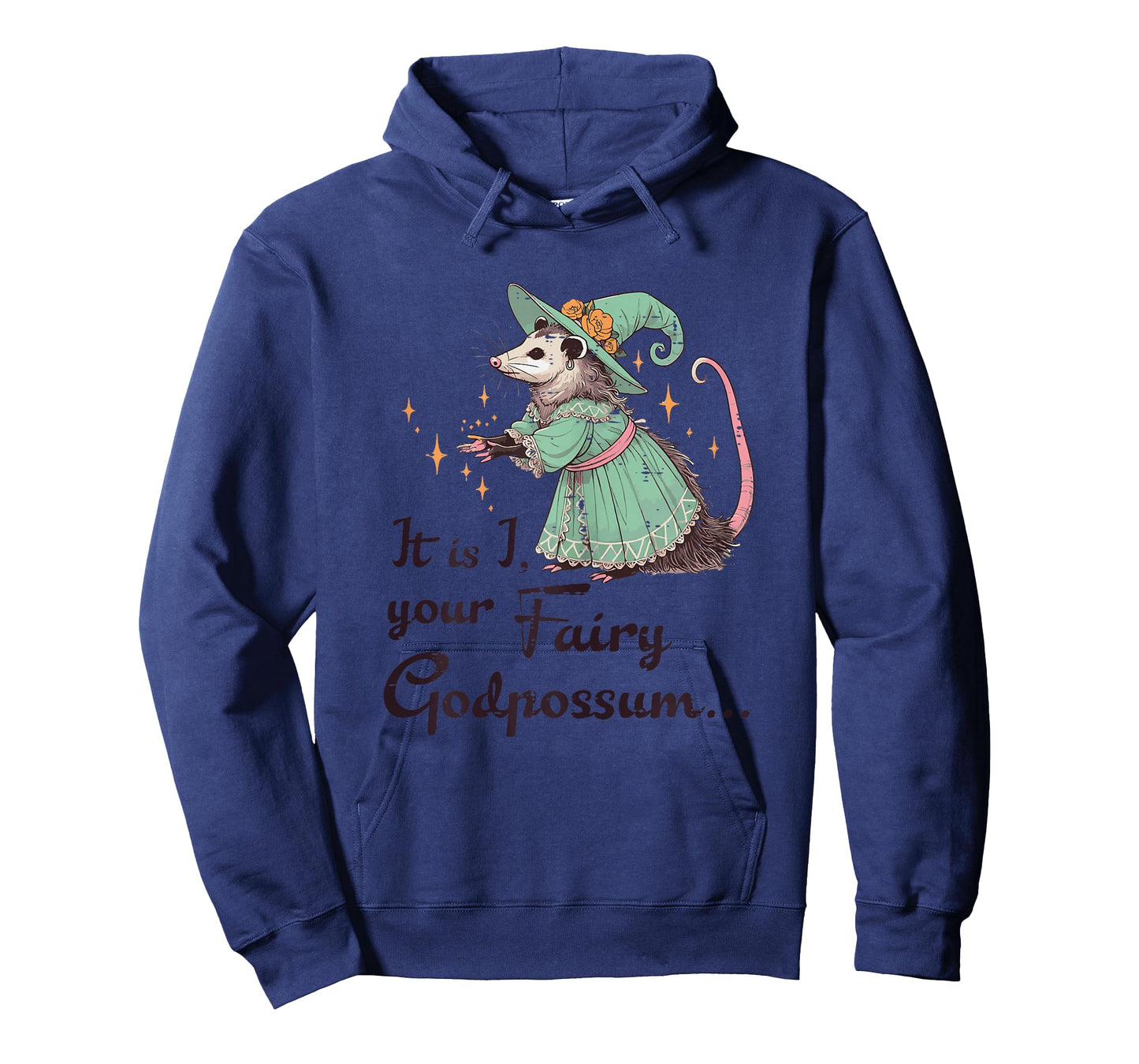 Opossum Your Fairy Godpossum Funny Possum Girls Kids Women T-Shirt