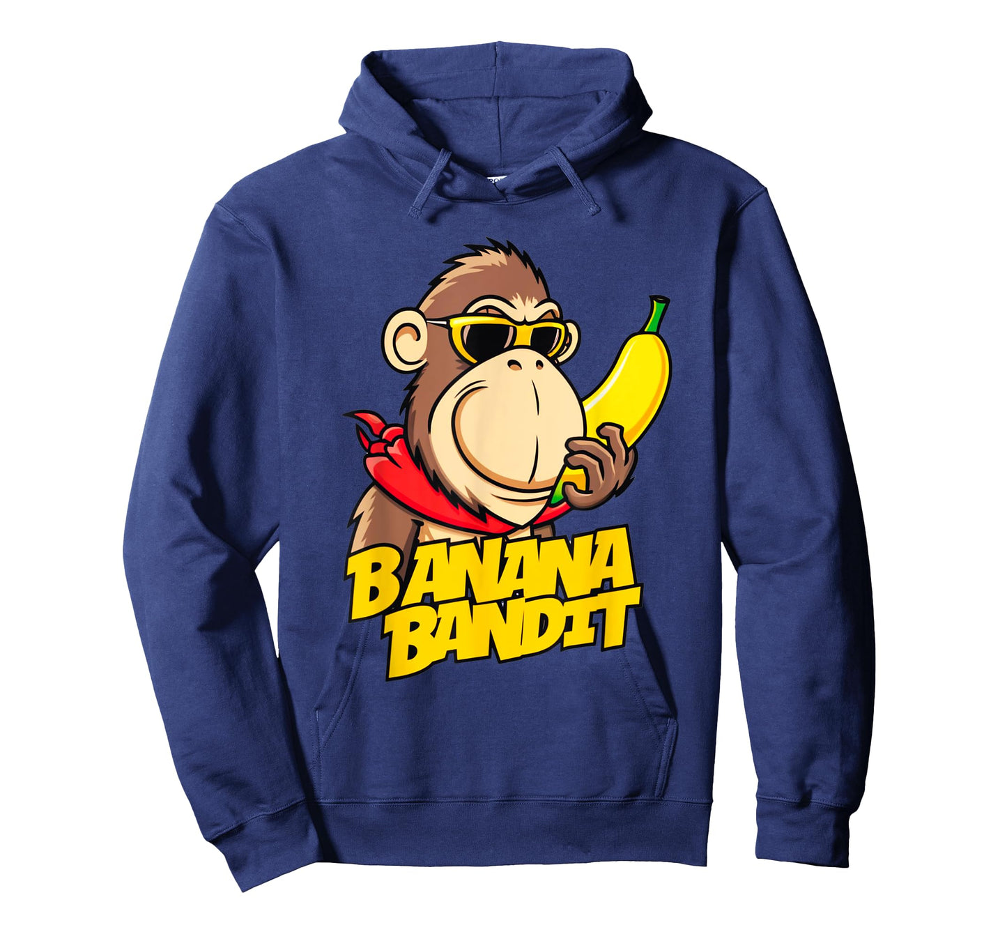 Funny Banana Bandit Foodie Monkey Gift for Men Women Kids T-Shirt
