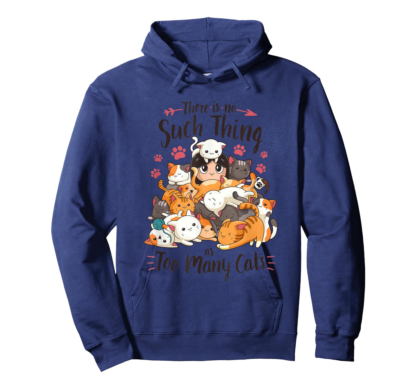Funny Cat Lover No Such Thing as Too Many Cats T-Shirt