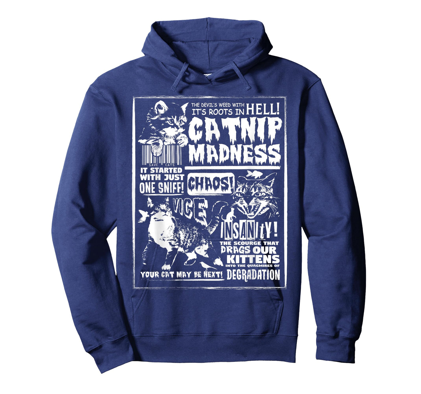 Catnip Madness Cute Kitten Cat Lover Gift for Cat Owners T-Shirt