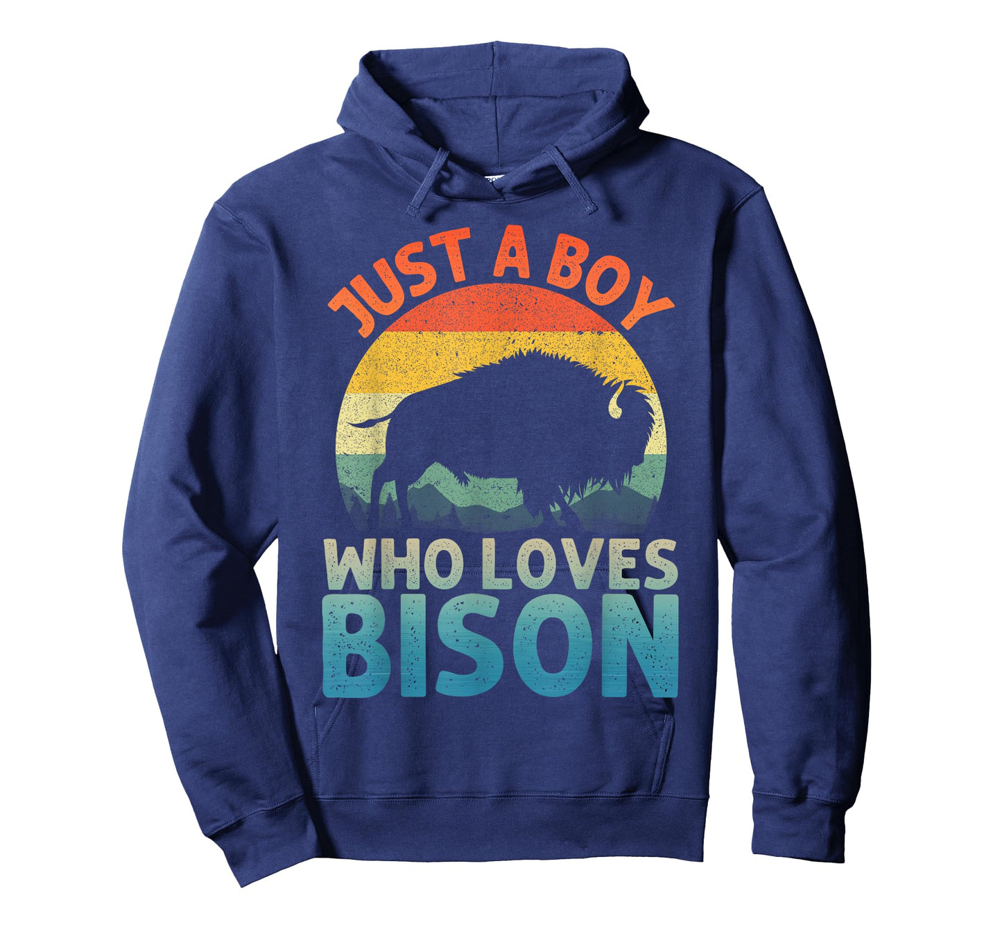 Cool Bison Design for Men Boys Wildlife Buffalo Lover Bison T-Shirt