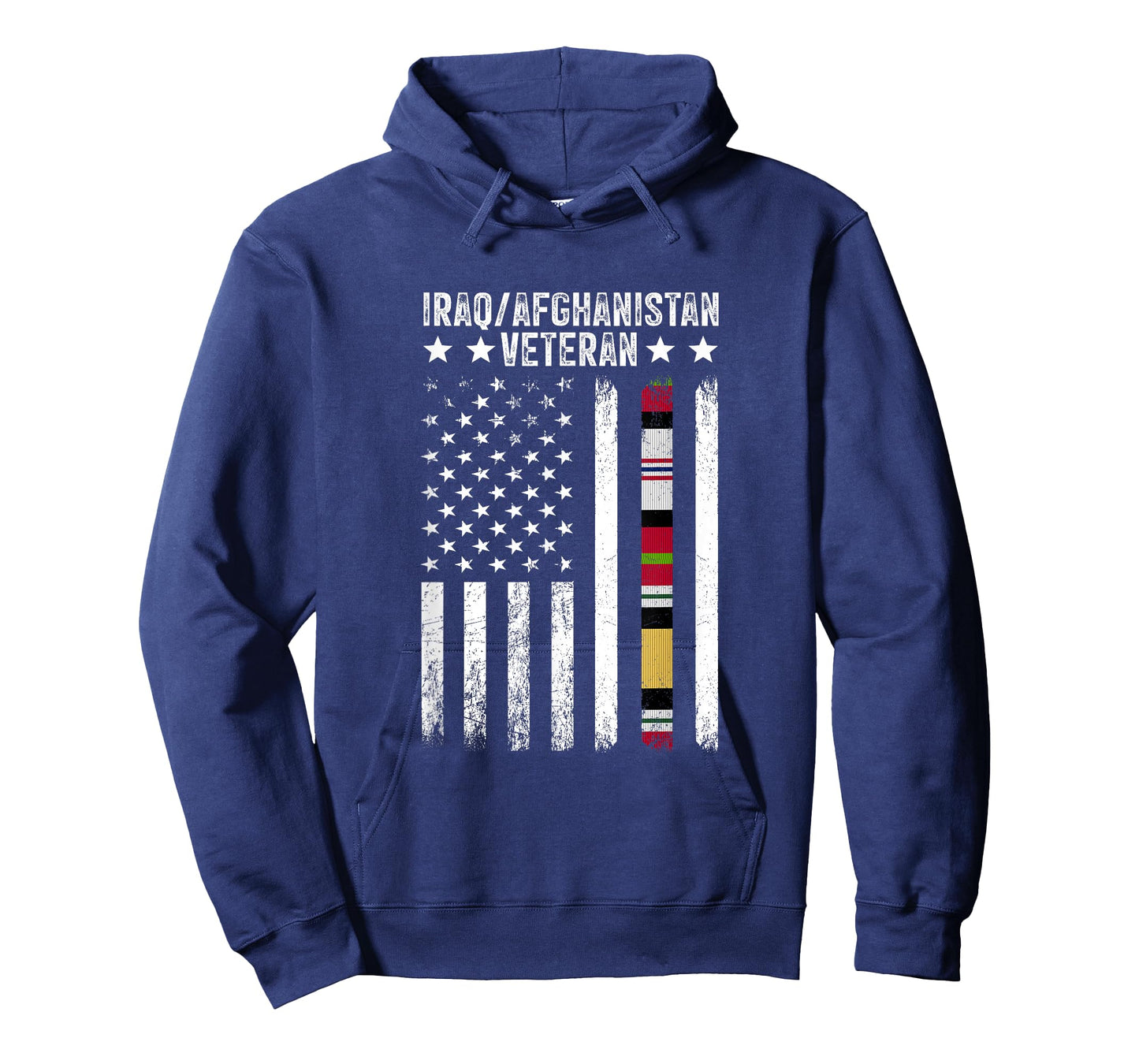 Proud Iraq Afghanistan Veteran Flag T-Shirt