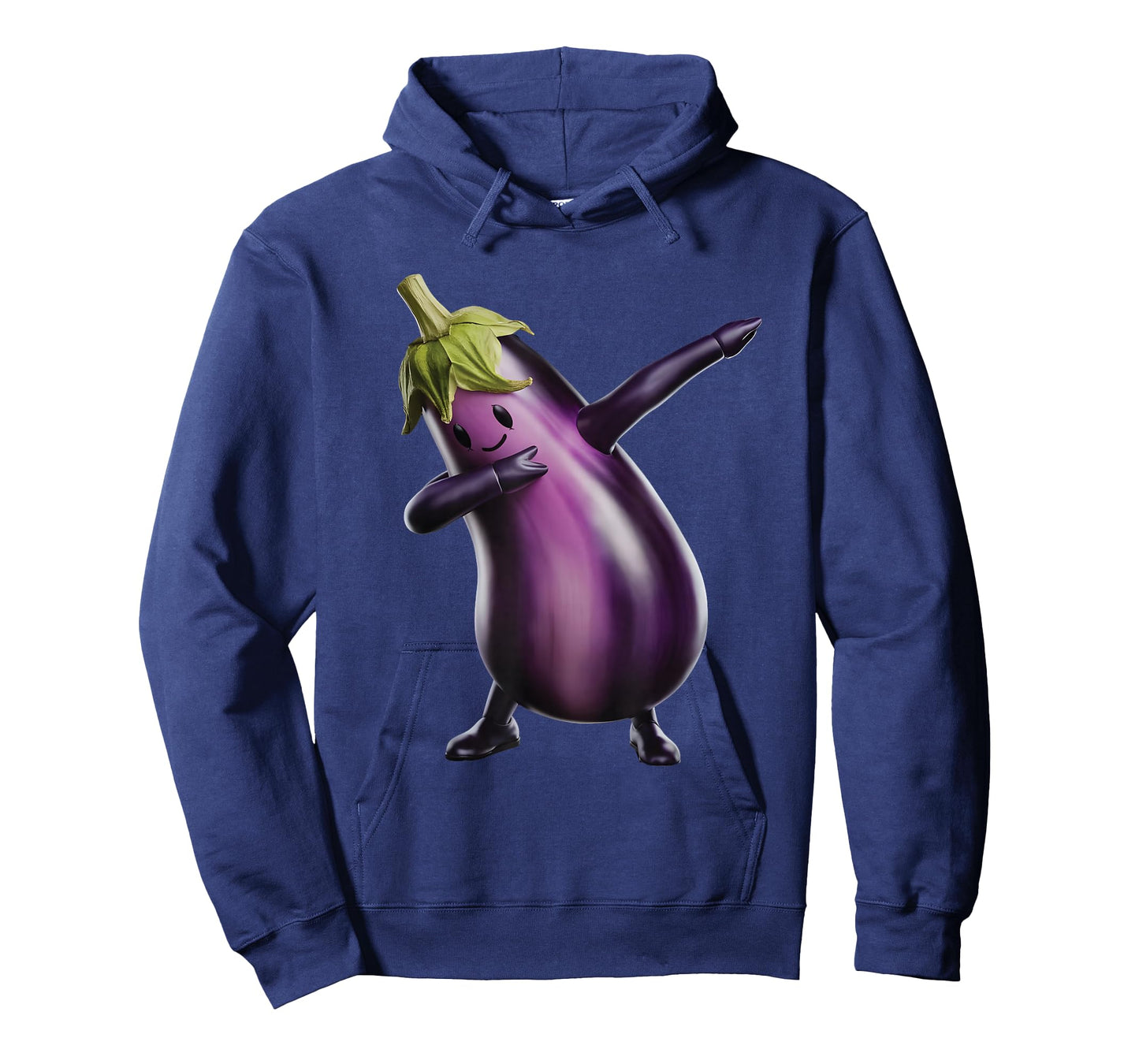 Eggplant Dabbing T-Shirt