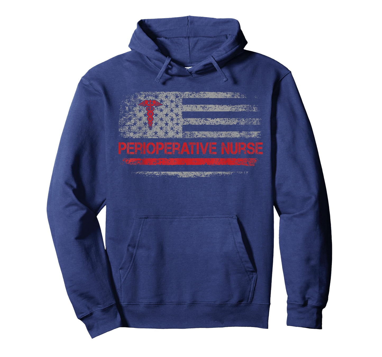 American Flag Nurse Perioperative Nurse Funny Nursing T-Shirt