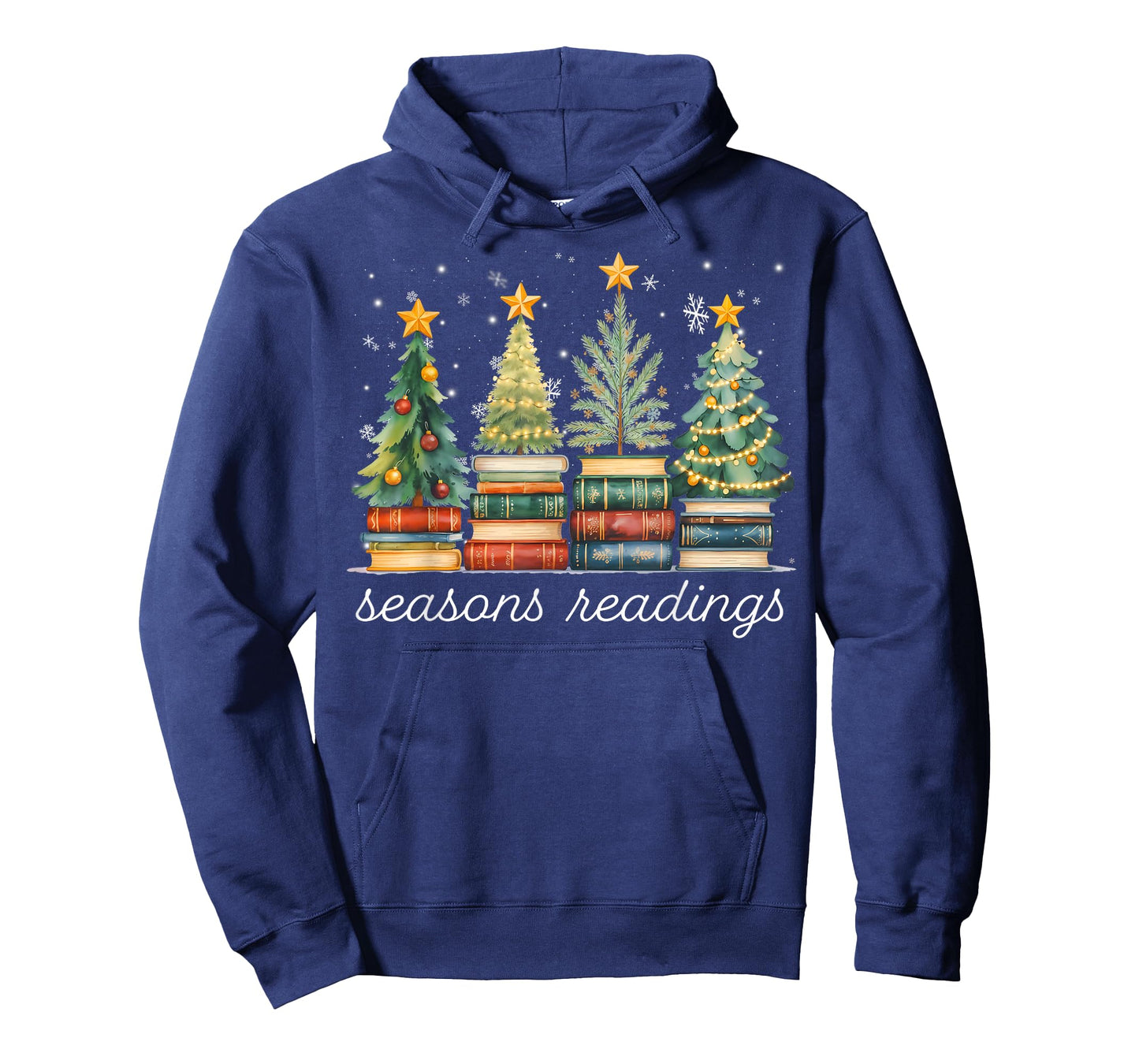 Seasons Readings All Booked for Christmas Book Reading Lover T-Shirt