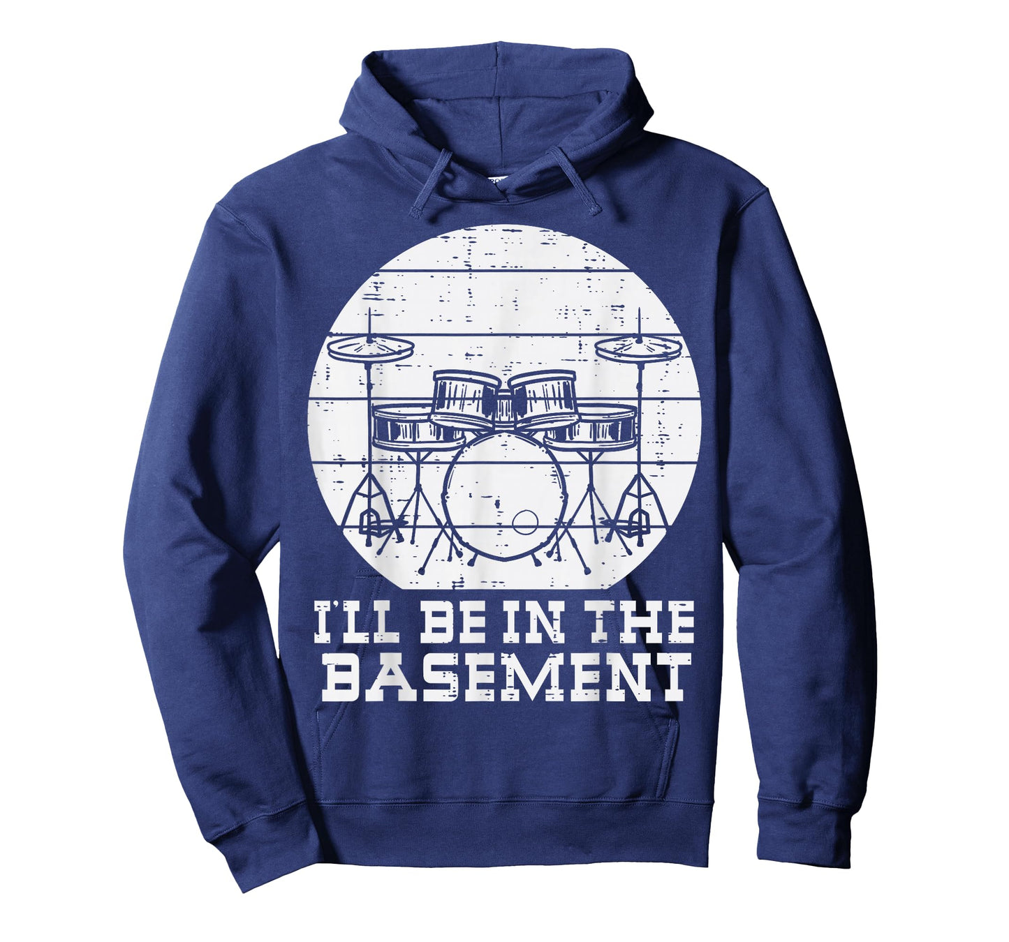 Drummer Be In Basement Drums Funny Rock Rocker Men Boys Kids T-Shirt