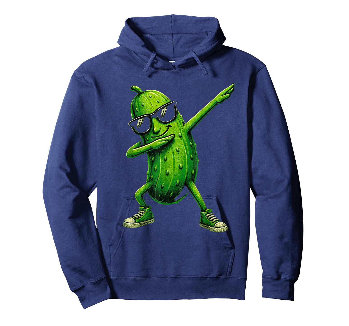 Pickle Dabbing Funny Sunglass Cucumber Boys Girls T-Shirt