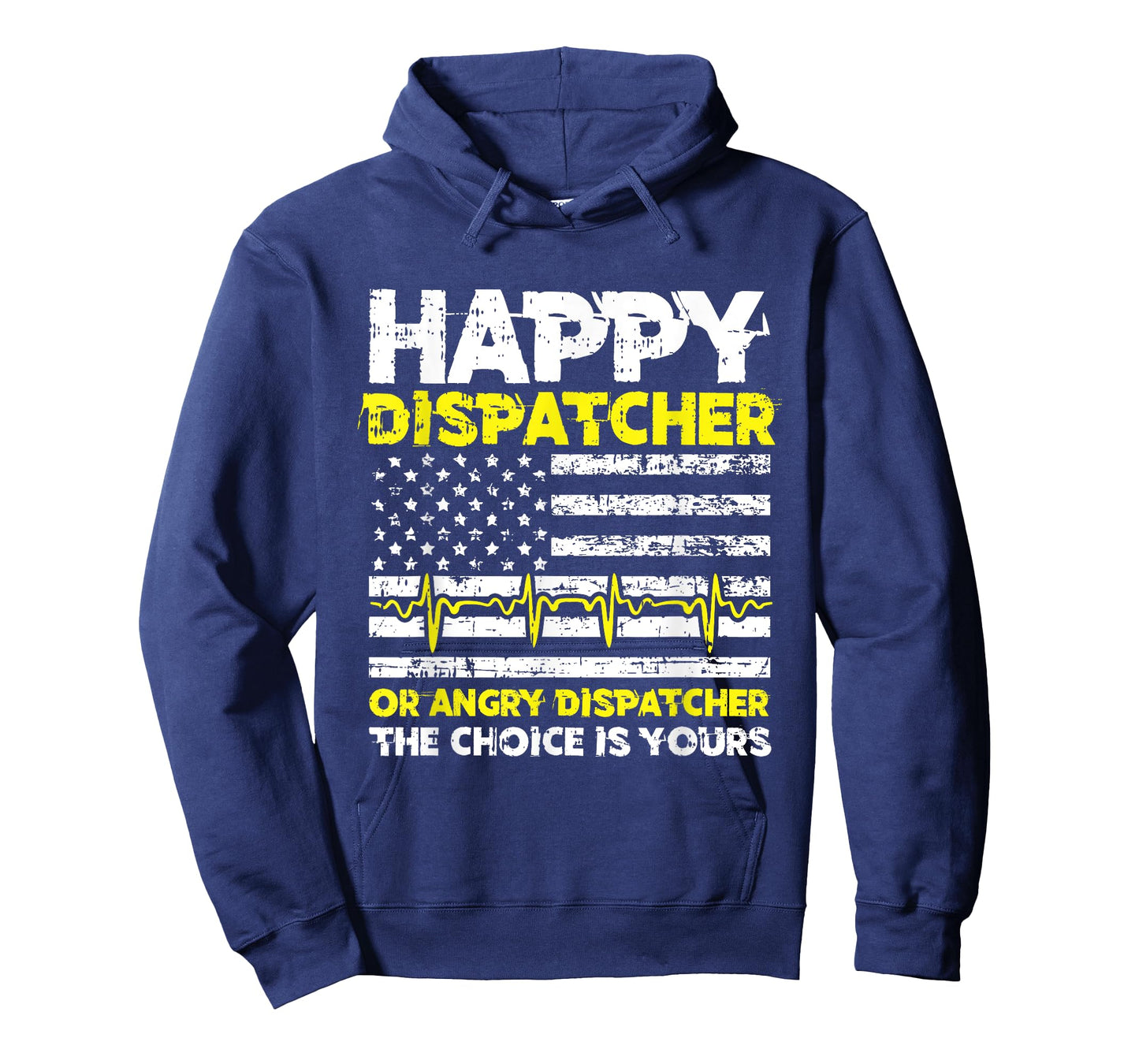 American Flag 911 Operator Dispatch-er Police Fire EMS Gift T-Shirt