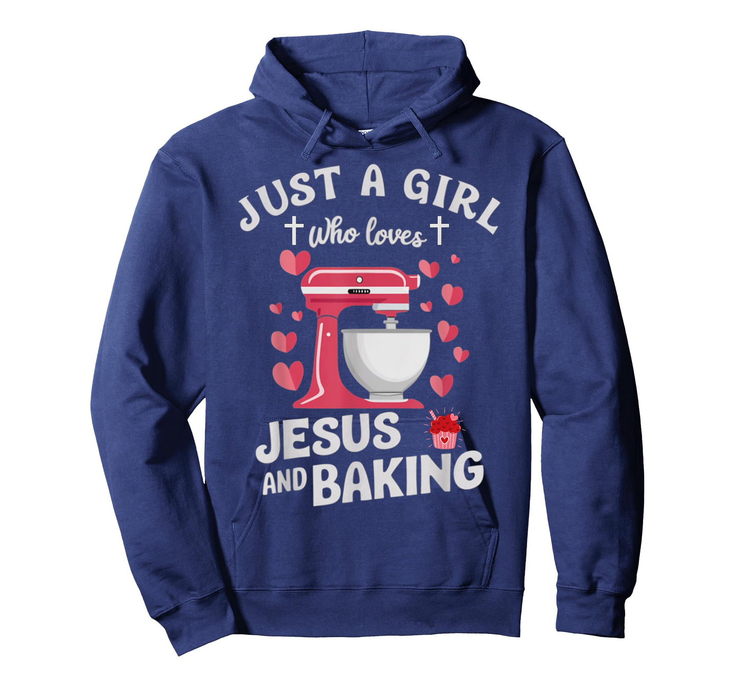 Christian Baking Just A Girl Who Loves Jesus And Baking T-Shirt