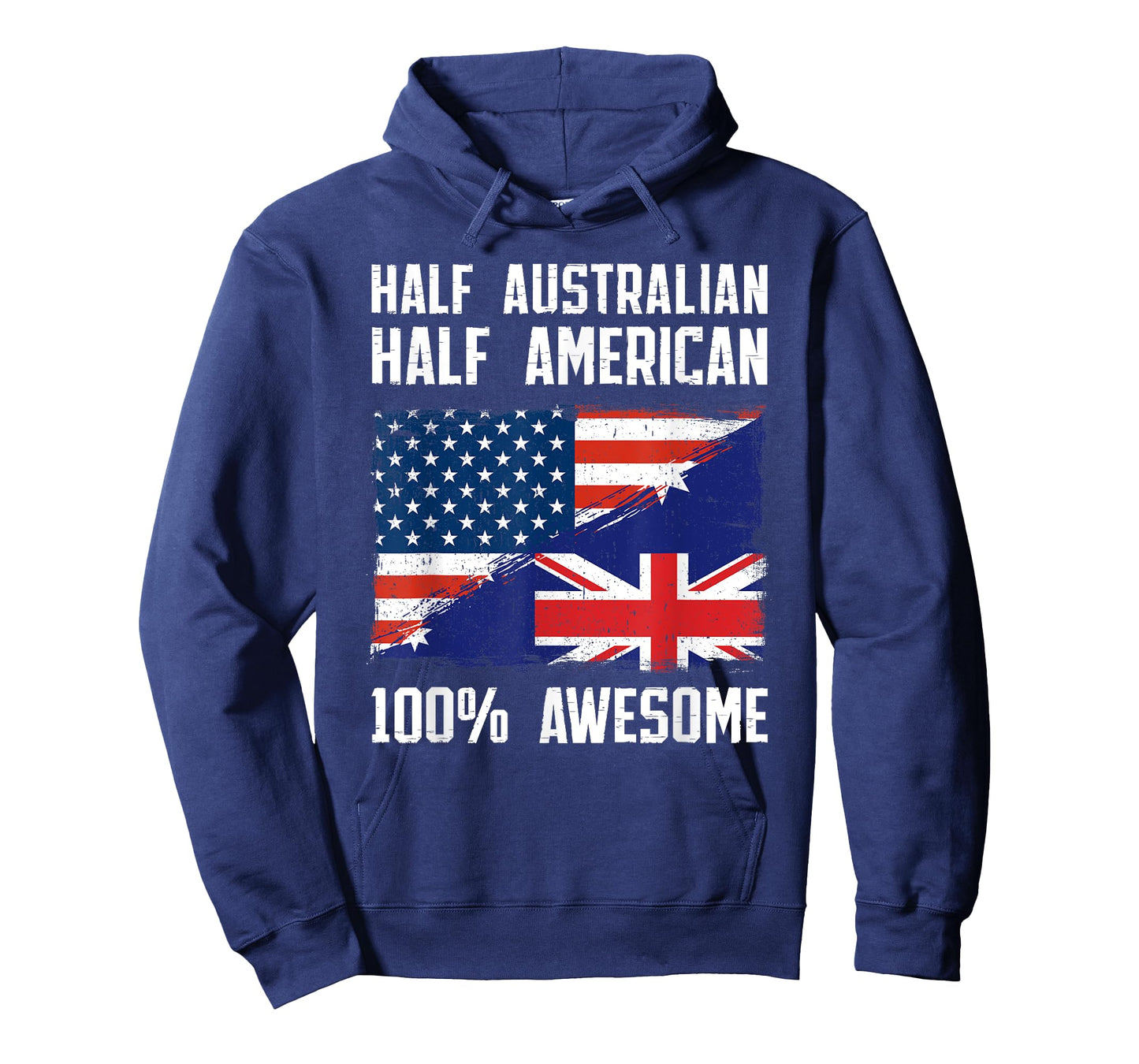 Half Australian Half American Flag Heritage Australia Roots T-Shirt for Women Girls Kids Men