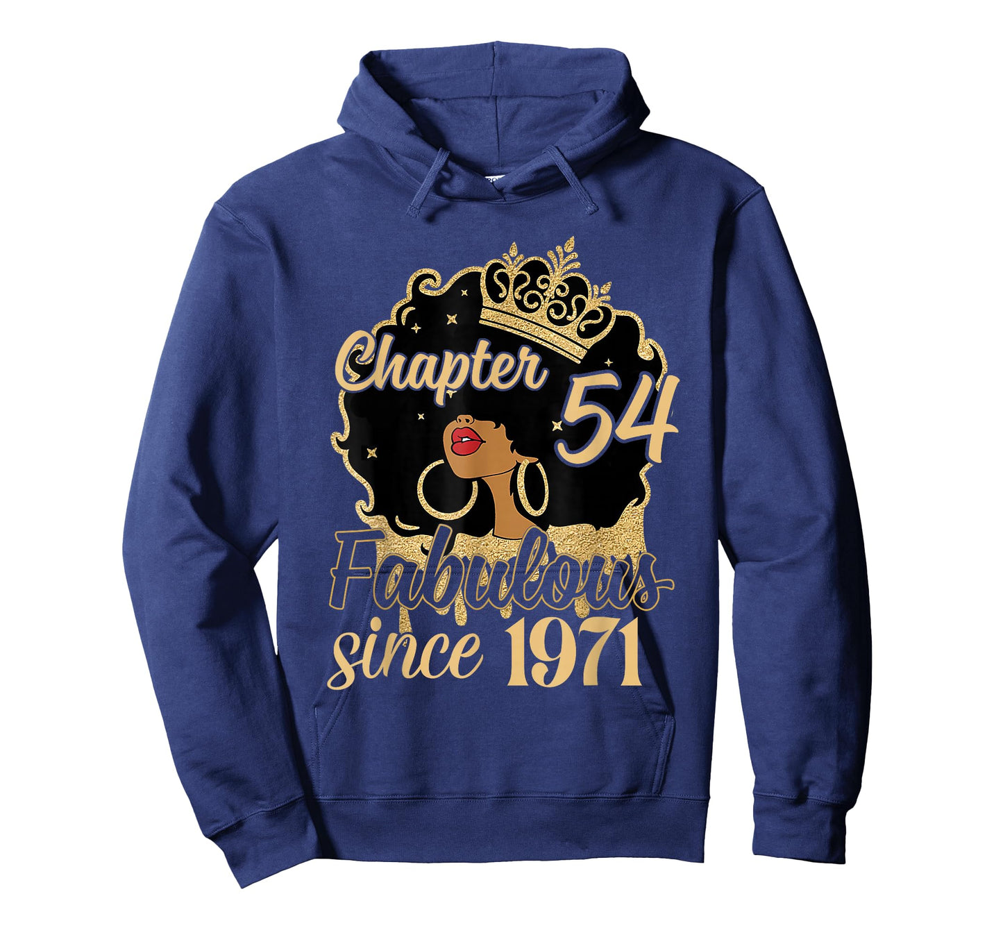 Chapter 54 Fabulous Since 1971 54th Birthday for Girls Women T-Shirt