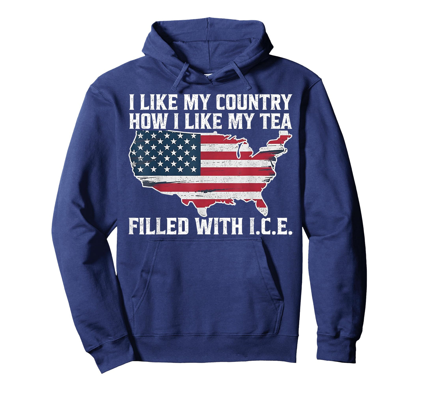 I Like My Country How I Like My Tea Filled with ICE T-Shirt