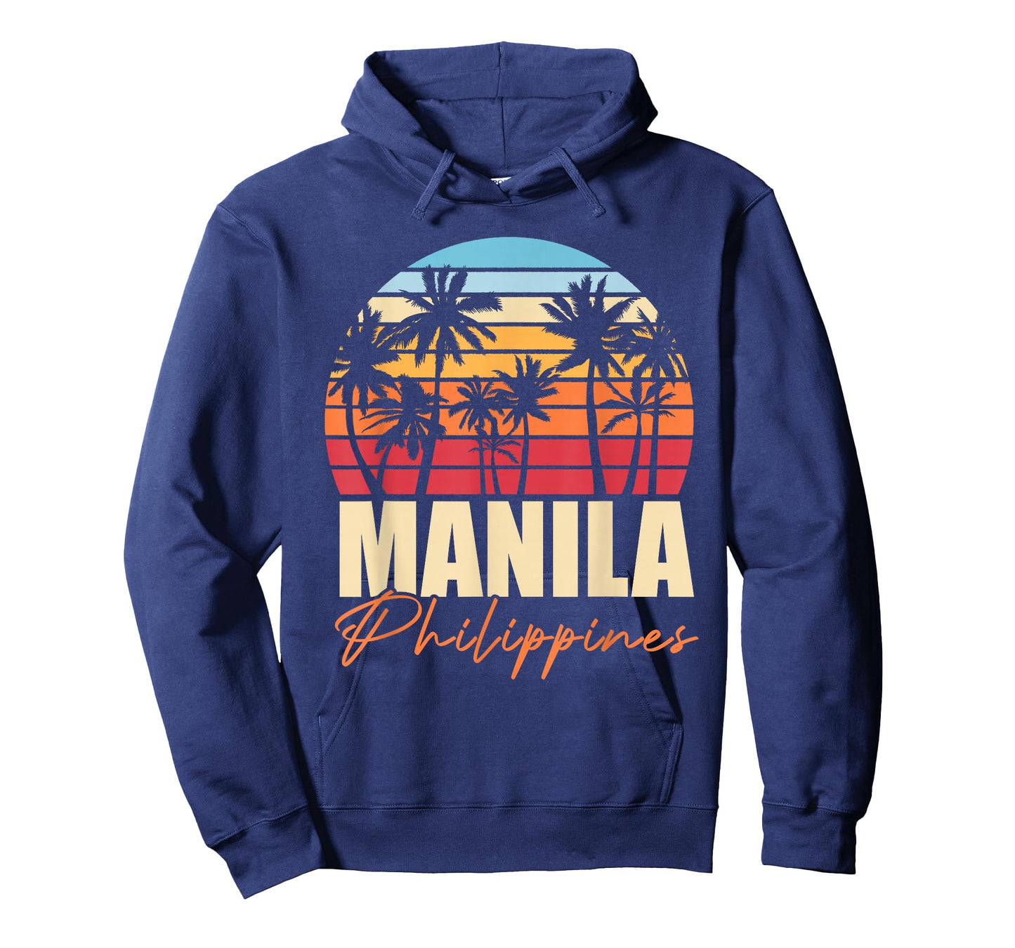 Palm Trees Filipino Pinoy Retro Tropical Manila Philippines T-Shirt