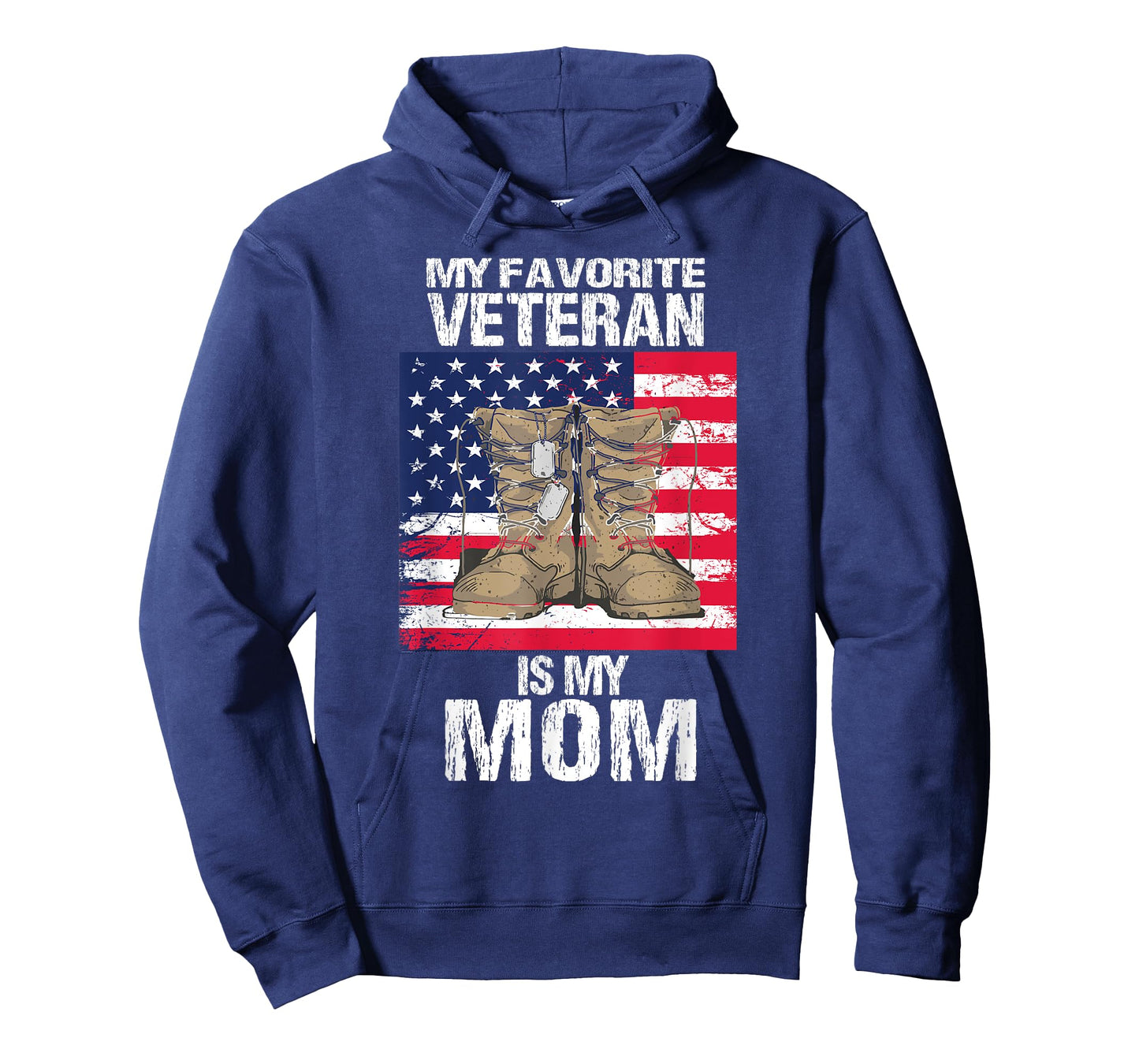 Veteran Mom Proud Son Kids Veterans Day US Veteran Mother T-Shirt