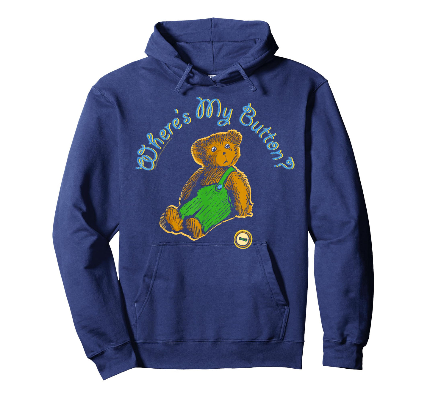 Corduroy Where's My Button Teddy Bear Retro Children's Book T-Shirt