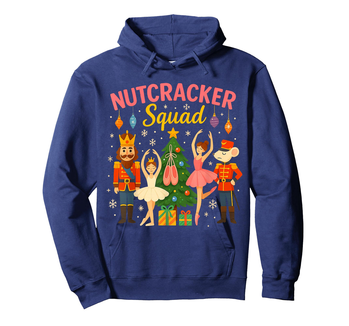 Ballet Nutcracker Squad Christmas Costume for Kids Women Men T-Shirt
