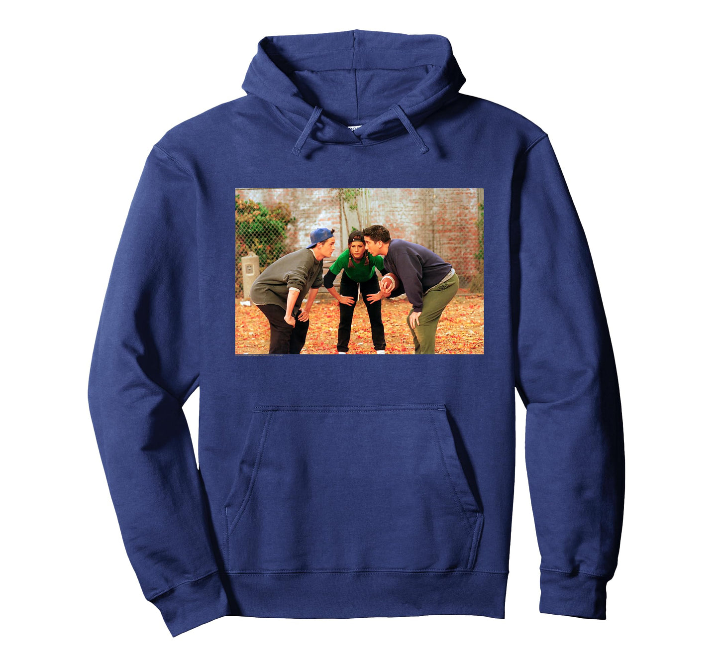 Friends Fall Chandler Rachel Ross Huddle TV Show T-Shirt