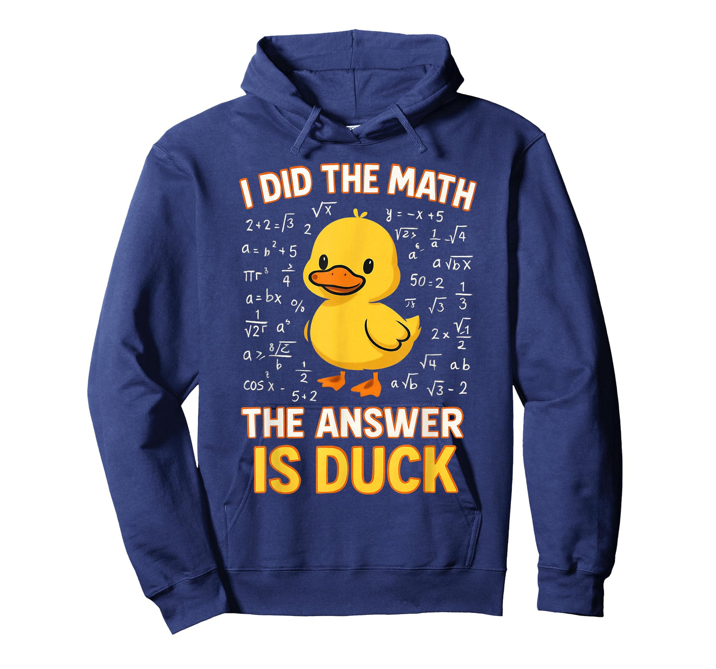 I Did The Math The Answer is Duck Funny Duckie Duck Lover T-Shirt