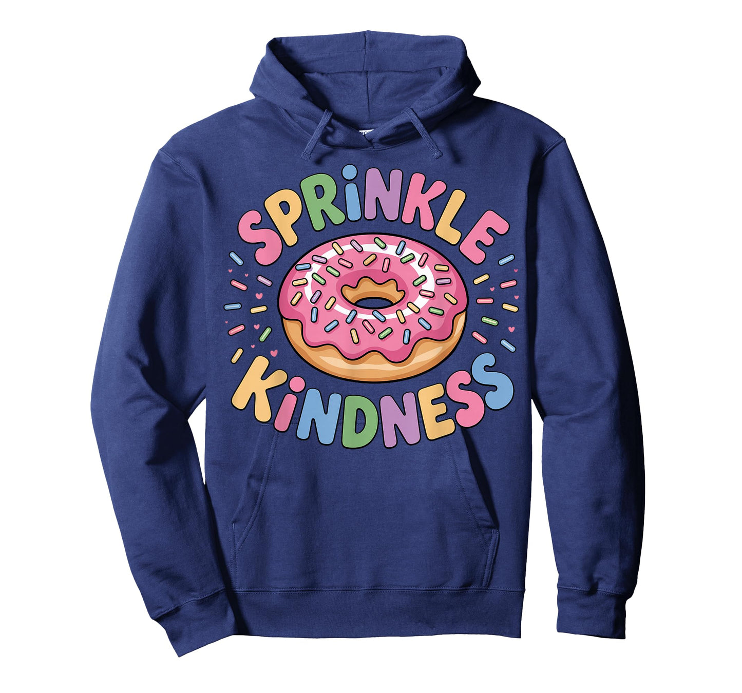 Donut Sprinkle Kindness Funny Girls Women Doughnut Lover T-Shirt
