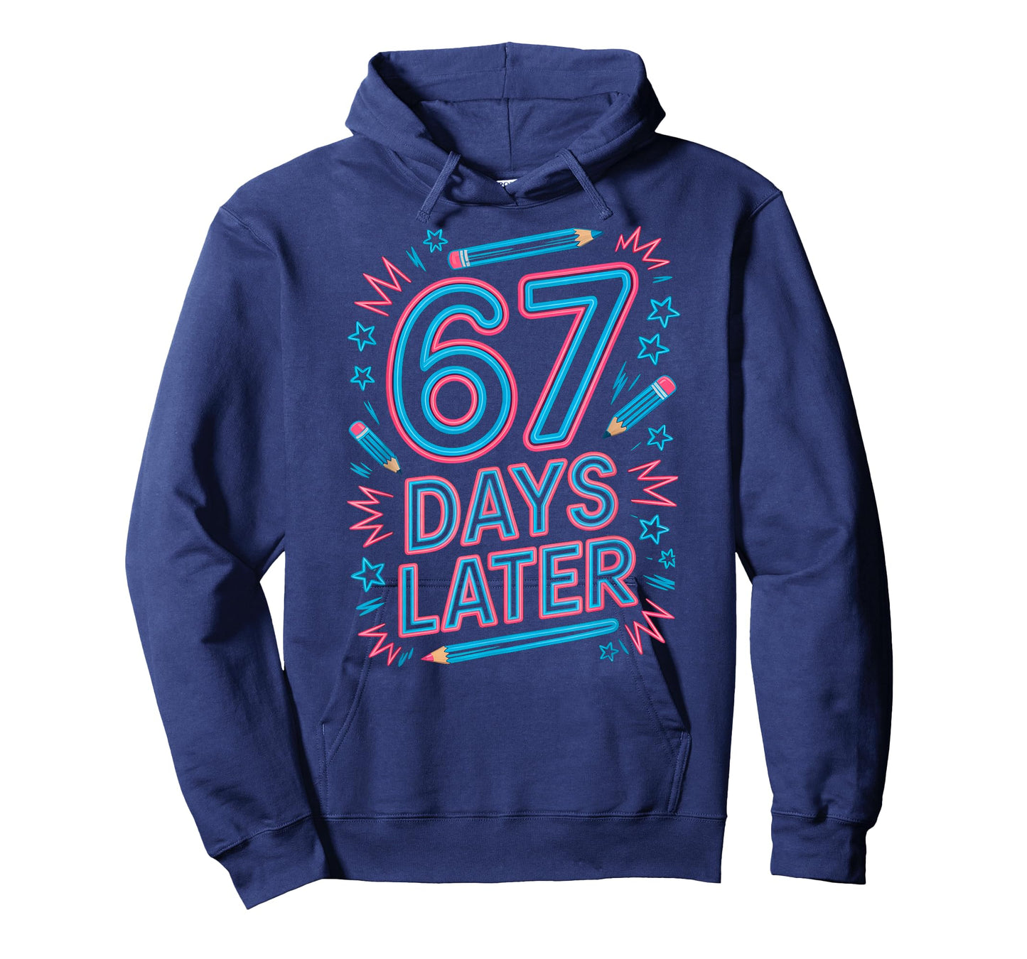 67 Days Later Creative 67 Meme Teacher Student Gen Alpha T-Shirt