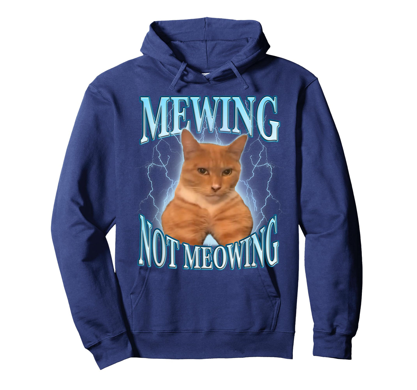 Mewing Not Meowing Funny Cat Meme T-Shirt
