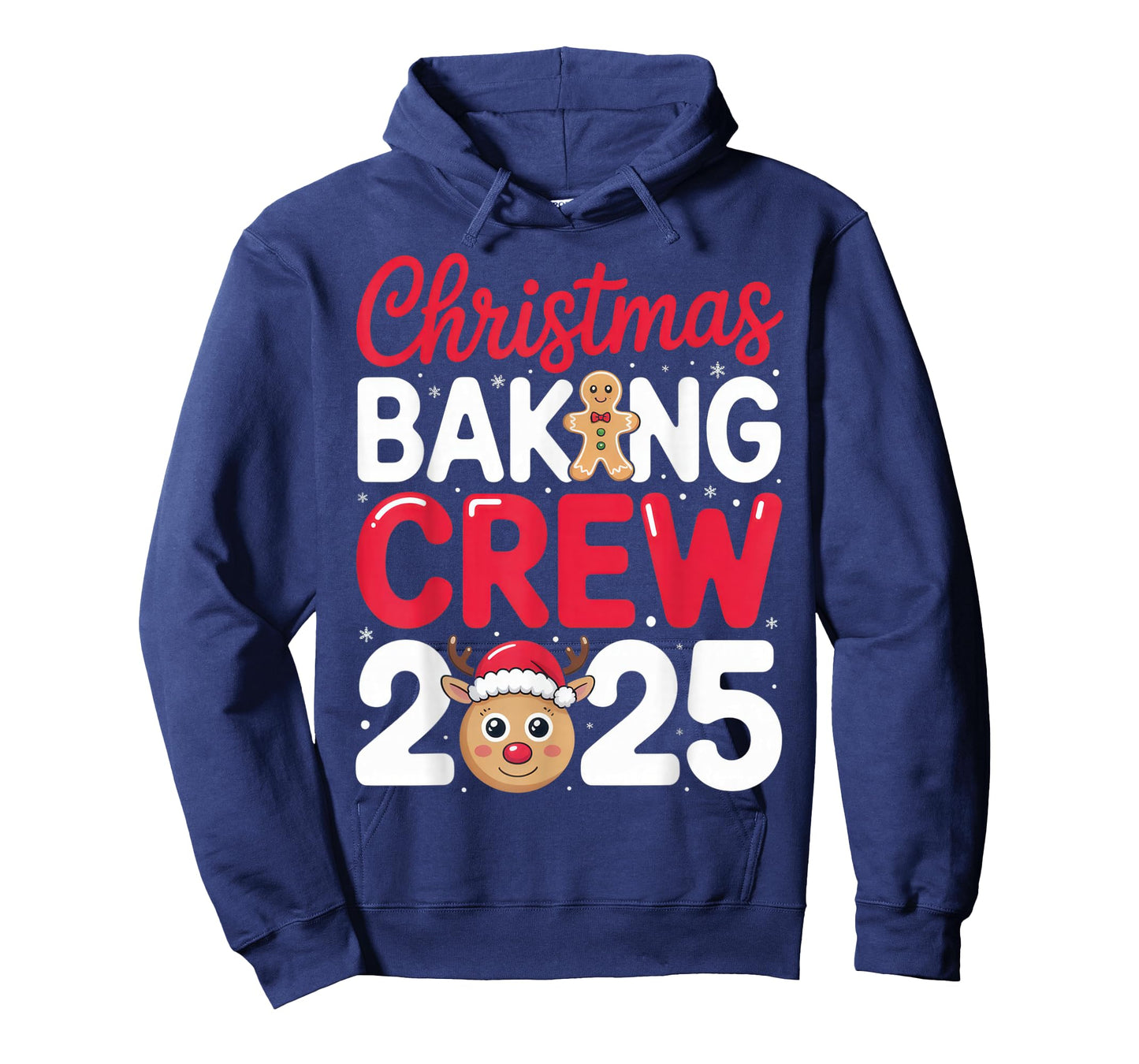 Christmas Baking Crew 2025 for Family Bakers Holiday Fun T-Shirt