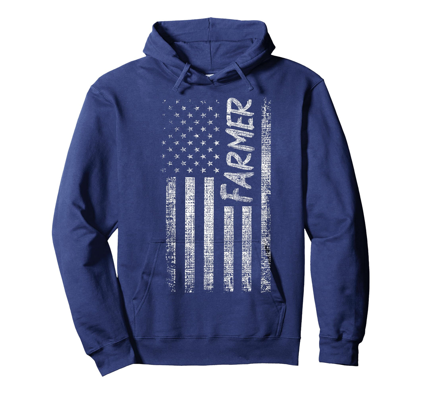 American USA Flag Farmer Rancher Farming T-Shirt