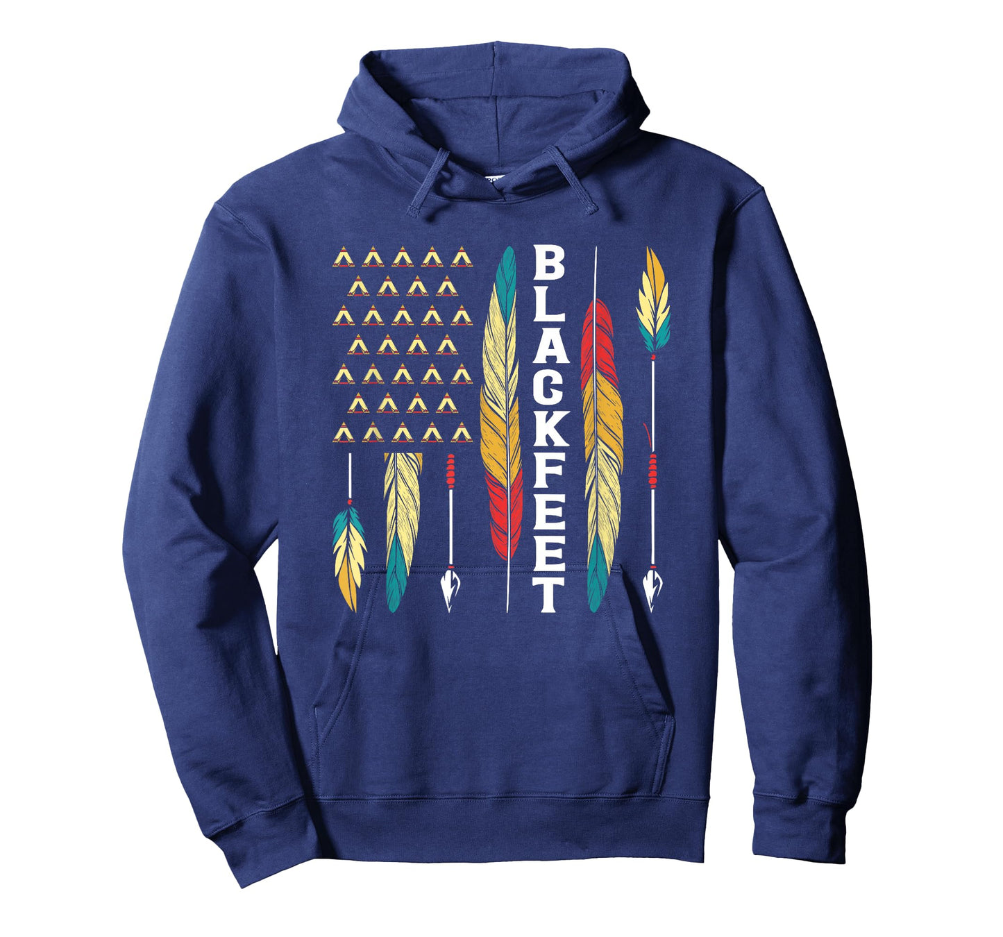 Blackfeet Flag Native Pride American Indian Tribe Blackfeet T-Shirt