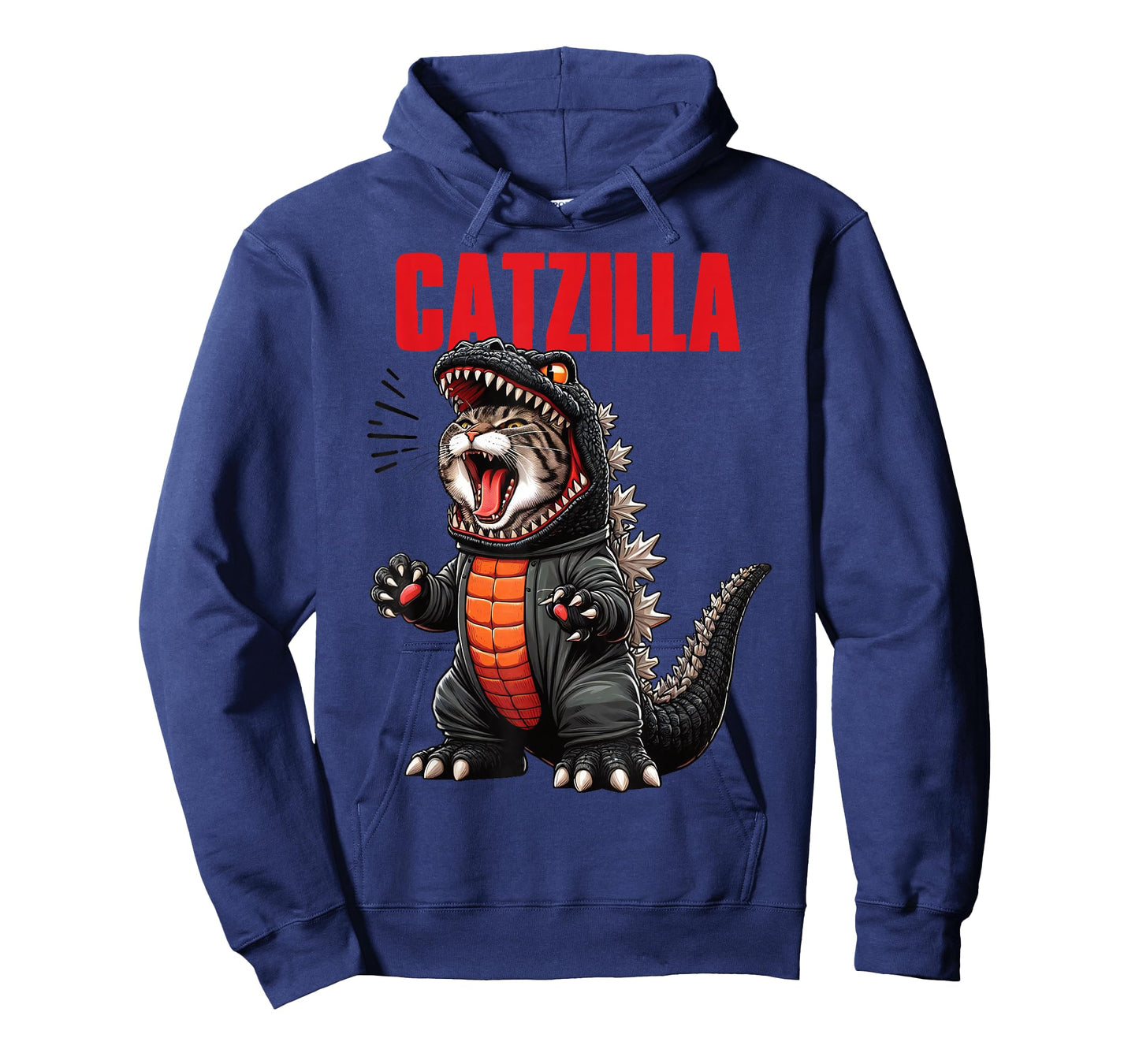 Cute Cat Kitty Catzilla for Cat Moms Cat Dads Pet Lovers T-Shirt