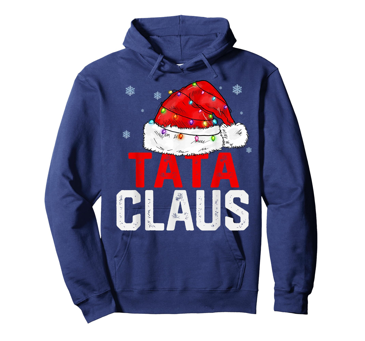 Tata Claus Funny Xmas Family Matching Grandpa Christmas T-Shirt