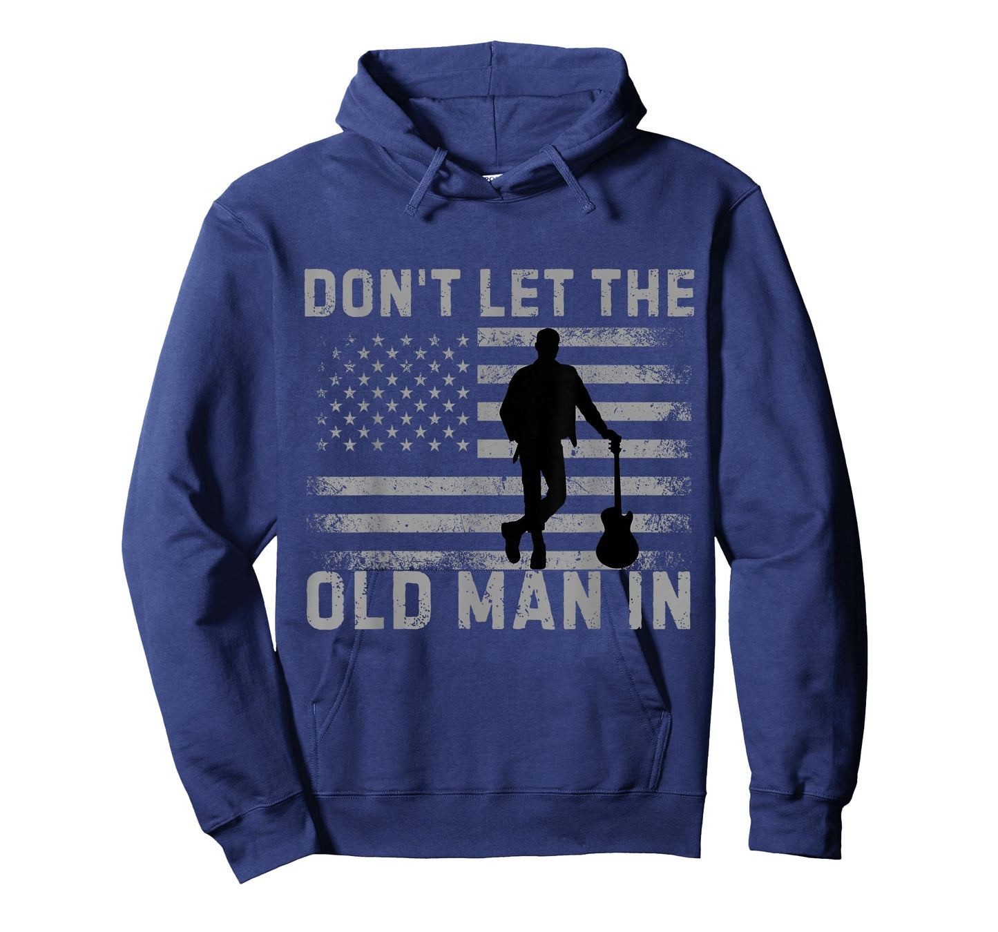 Don't Let The Old Man In Vintage American Flag T-Shirt