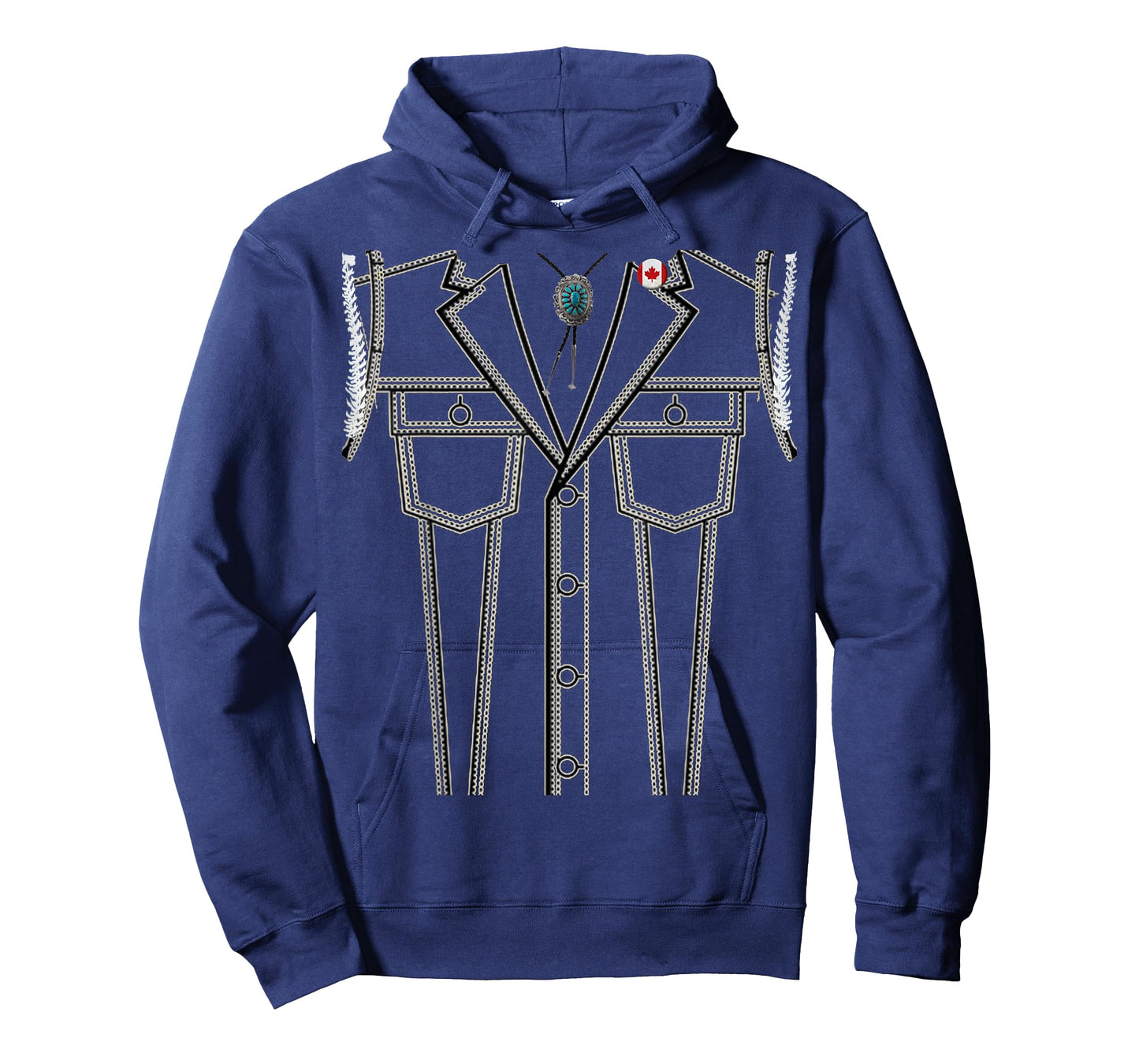 Canadian Tuxedo T Shirt - Novelty Denim Tux T-Shirt