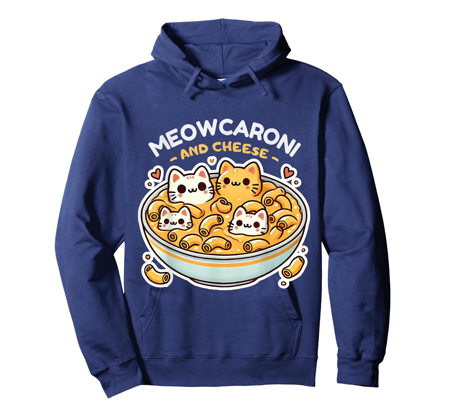 Meowcaroni and Cheese Cute Mac N' Cheese Cat Lover T-Shirt