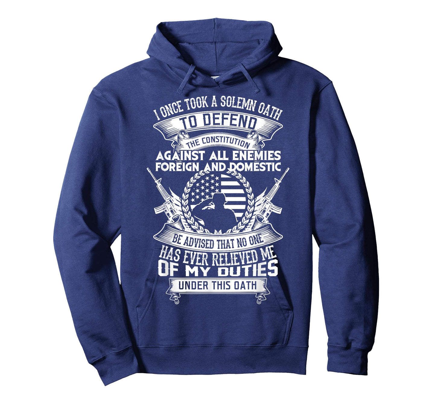 American Oath Defend The Constitution Army Veteran T-Shirt
