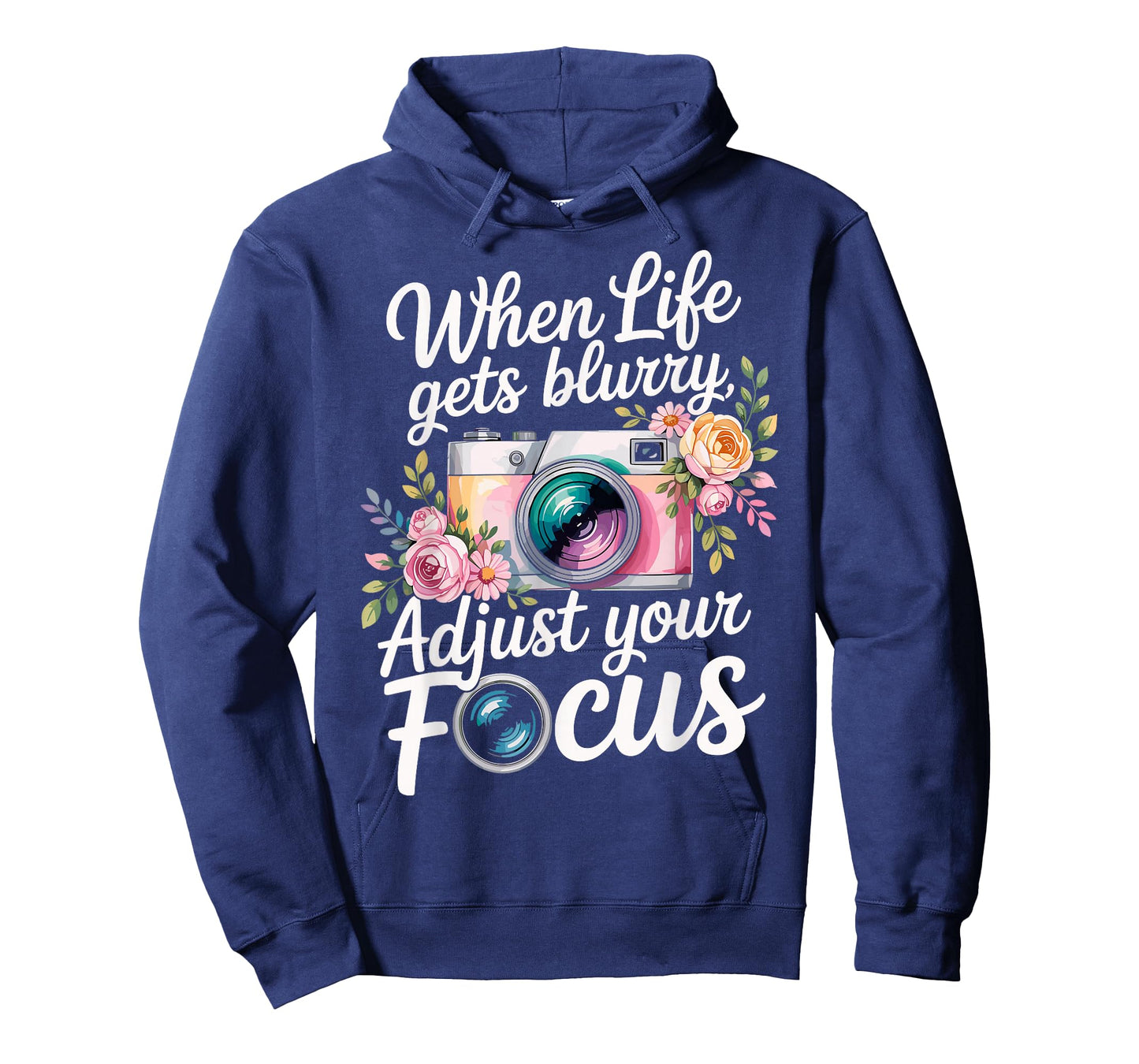 When Life Gets Blurry Adjust Your Focus Photographer Joke T-Shirt