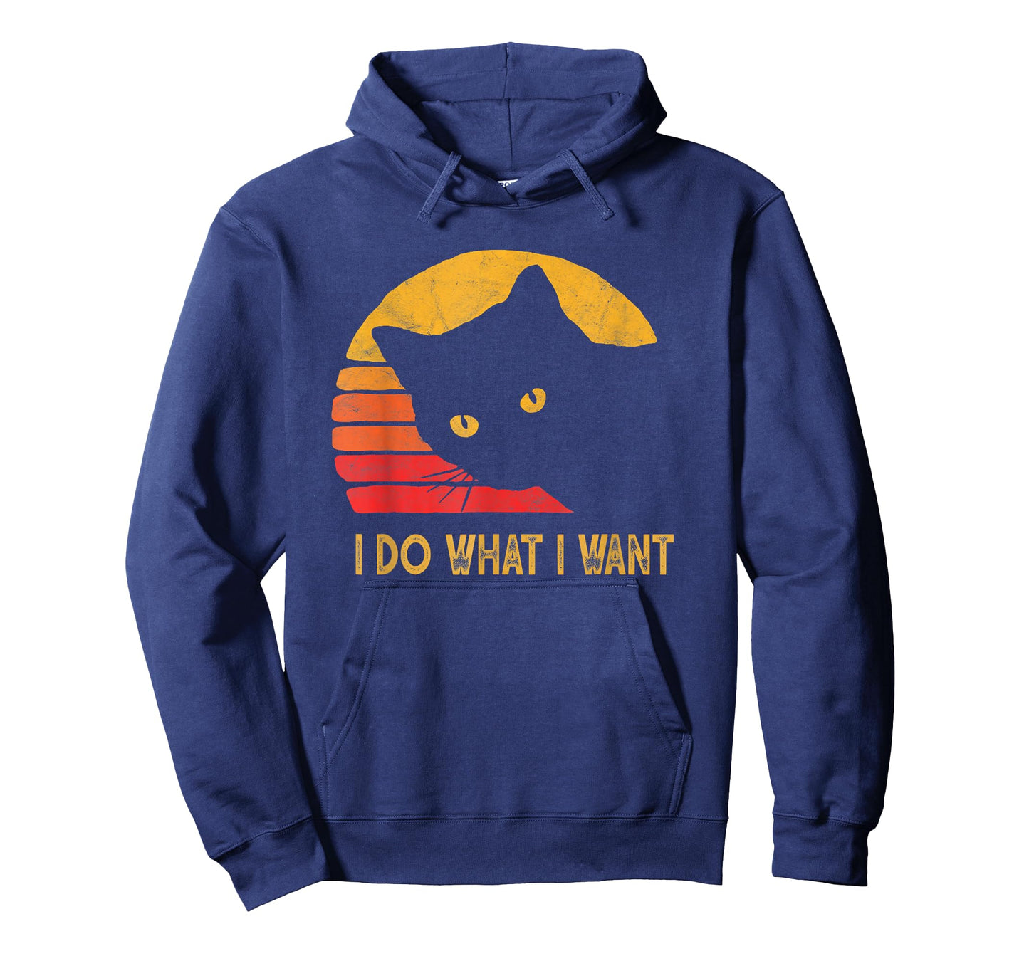 Retro I do what I want with my cat funny gift T-Shirt