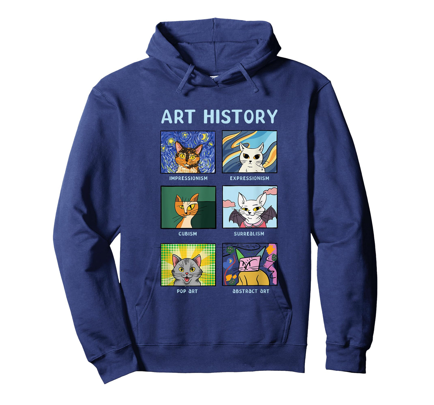 Art History Cats Fine Arts Cat for Art Collector T-Shirt