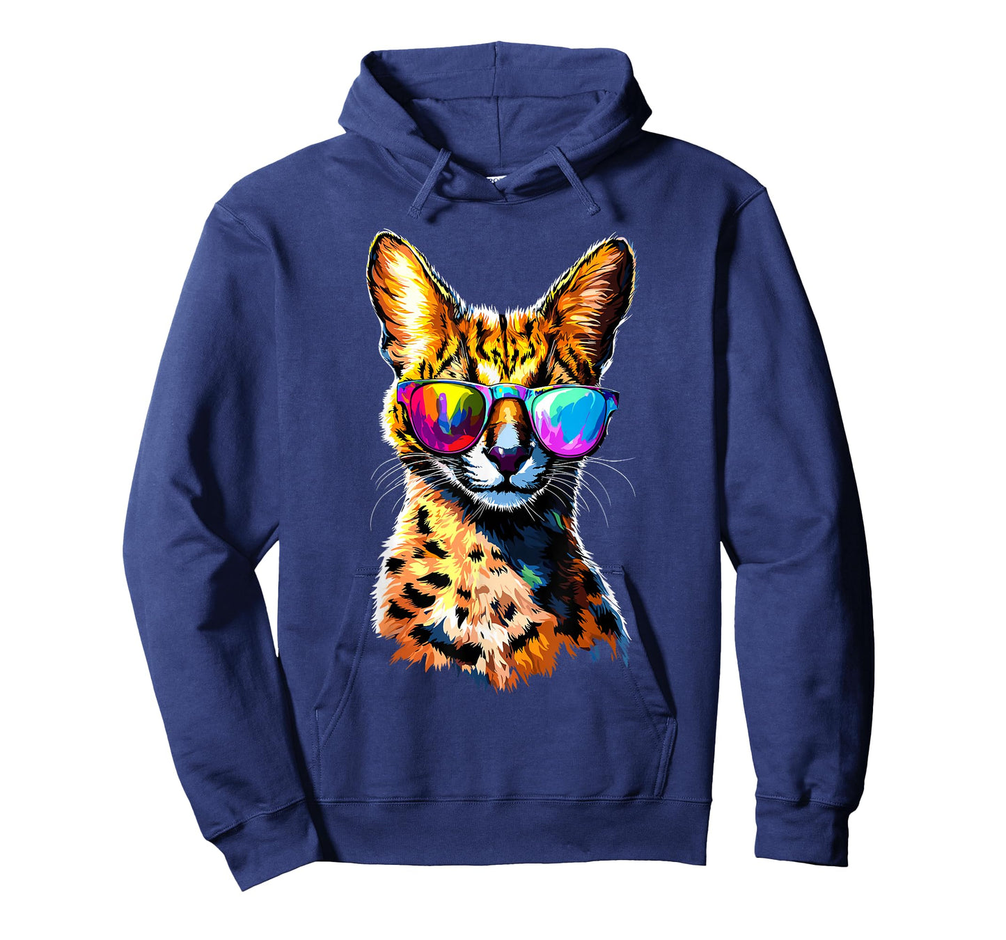 Serval Big Cat Africa Savannah Leopard Cat Cute Serval T-Shirt