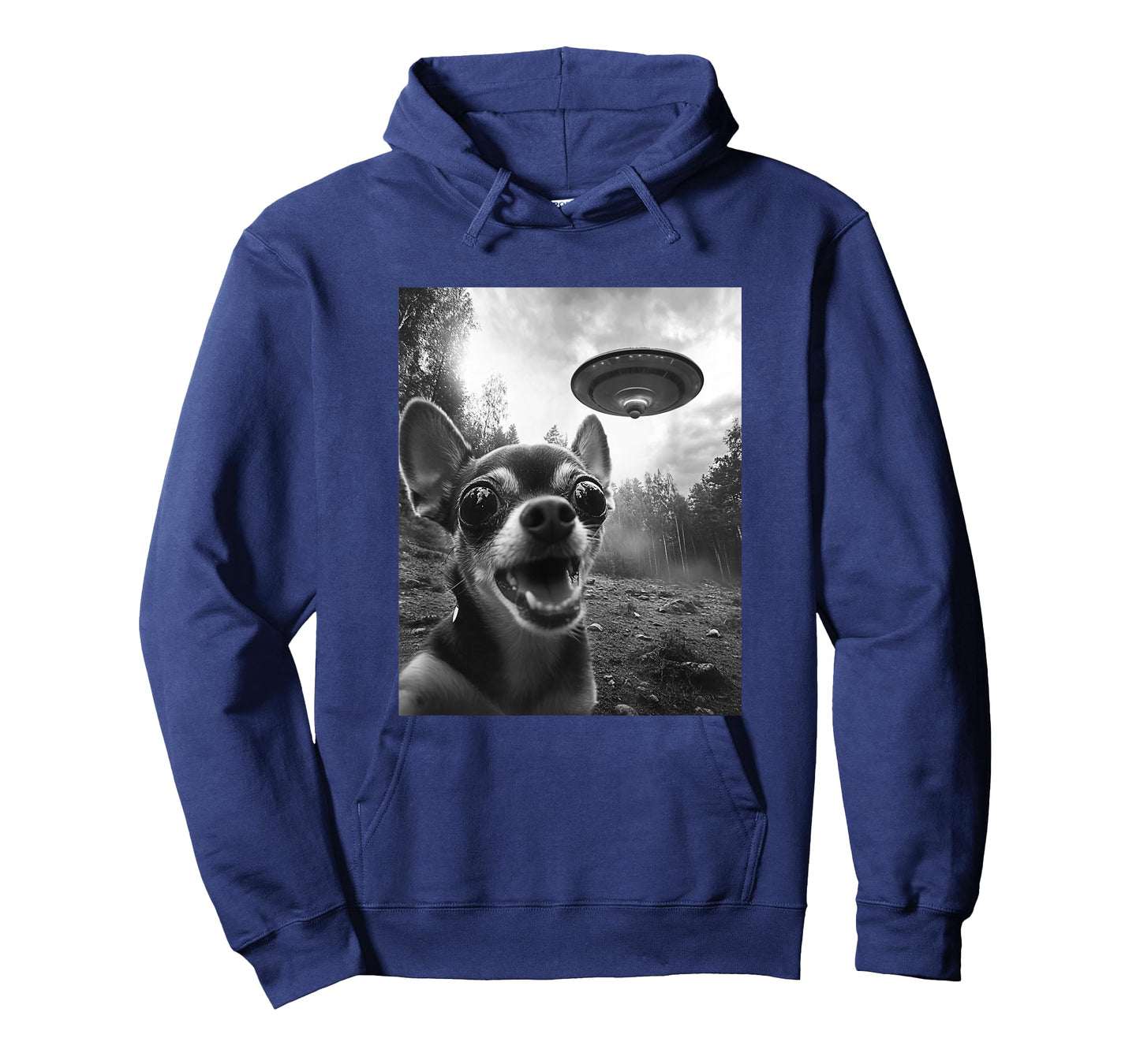 Alien UFO Funny Meme Chihuahua T-Shirt