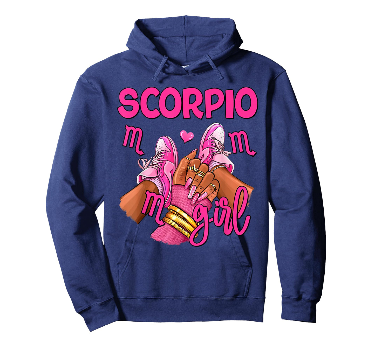 Scorpio Girl Birthday Queen Women Sneakers Zodiac Sign T-Shirt