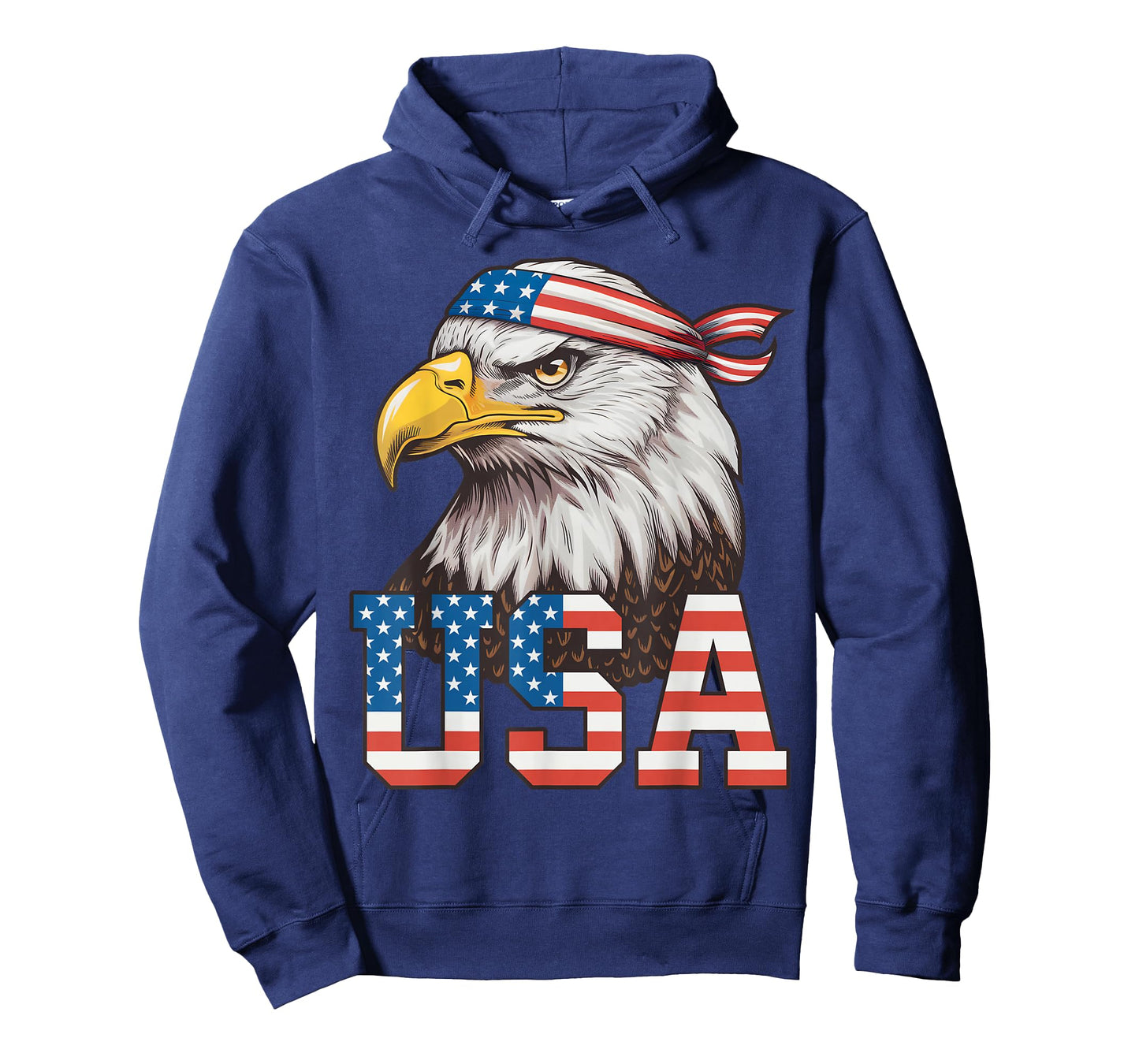 USA American Flag Men Women Kids Bald Eagle Patriotic T-Shirt