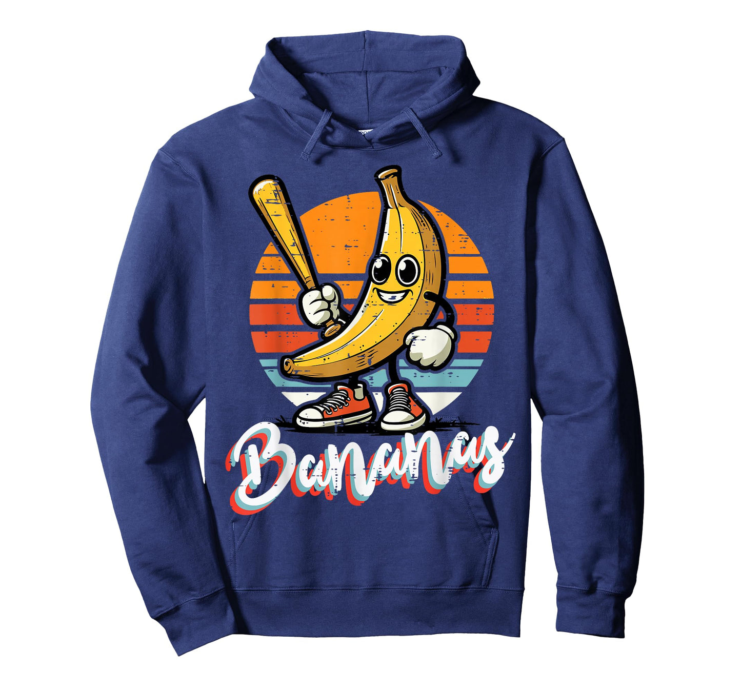 Banana Sunset Retro Fruit Boys Kids Men T-Shirt