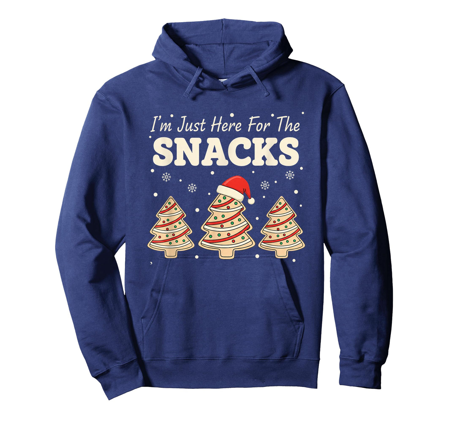 Baking I'm Just Here for The Snacks Christmas Cookies Cookie T-Shirt