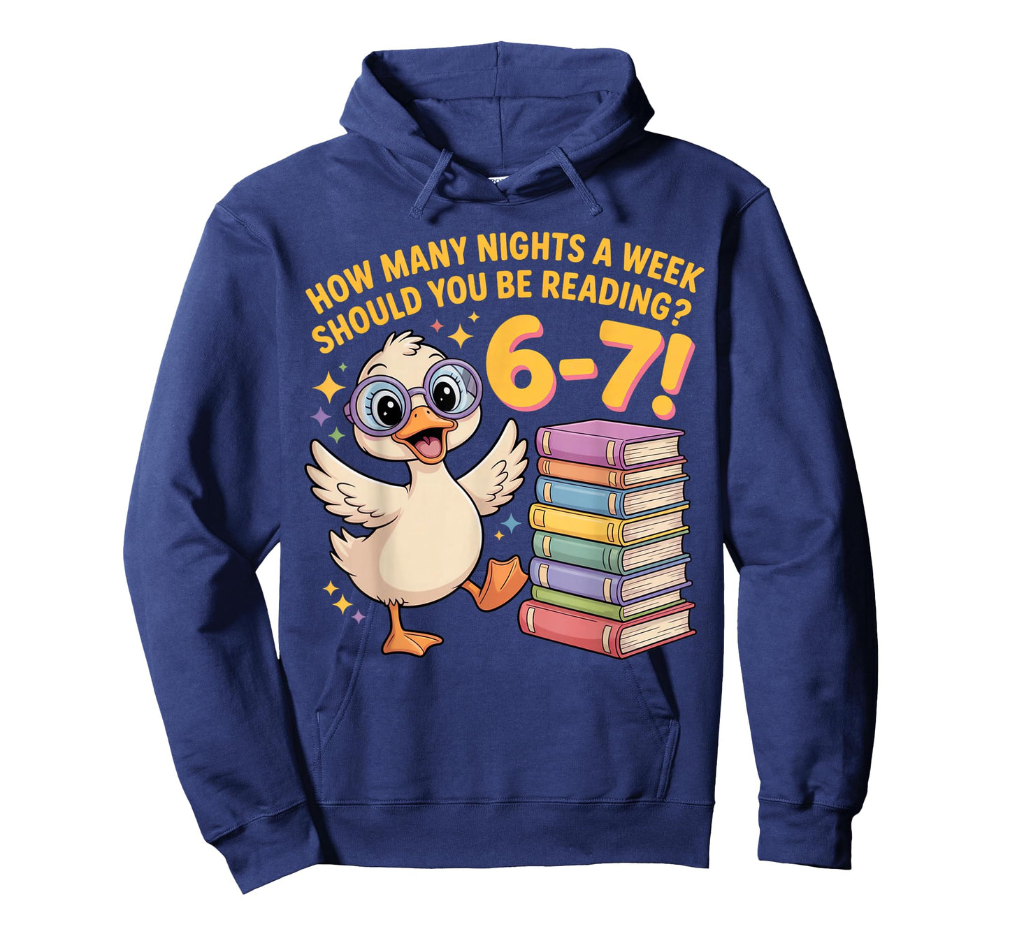 How Many Night A Week Should You Be Reading 67 Teacher Goose T-Shirt