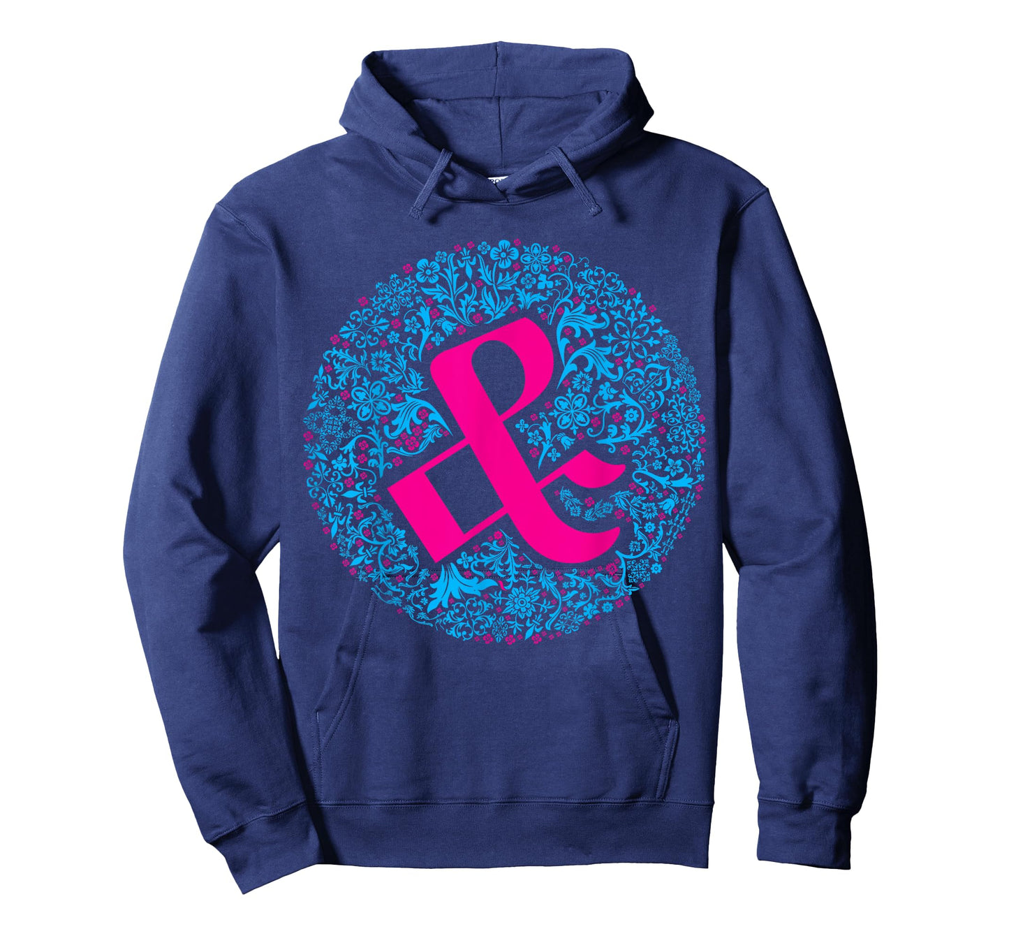 & Ampersand Floral Typography Art for Font Nerds T-Shirt