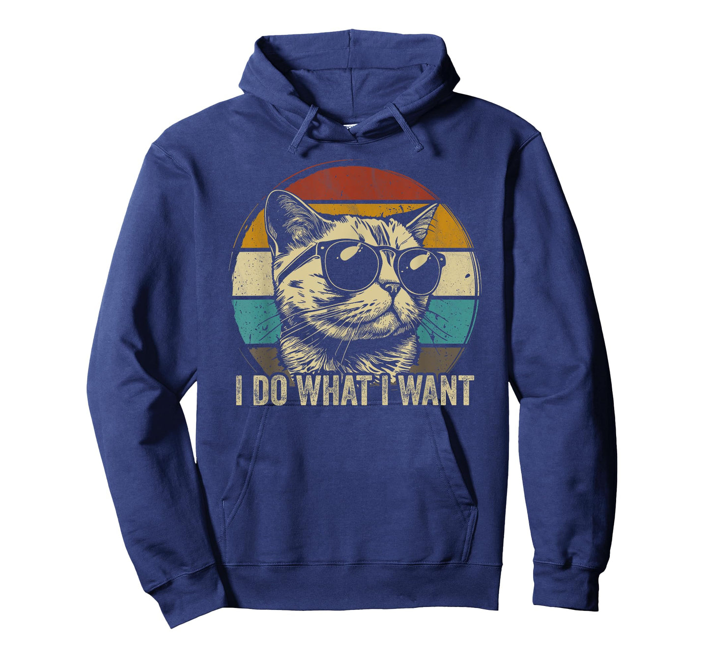 Retro I do what I want cat funny cat lover retro T-Shirt